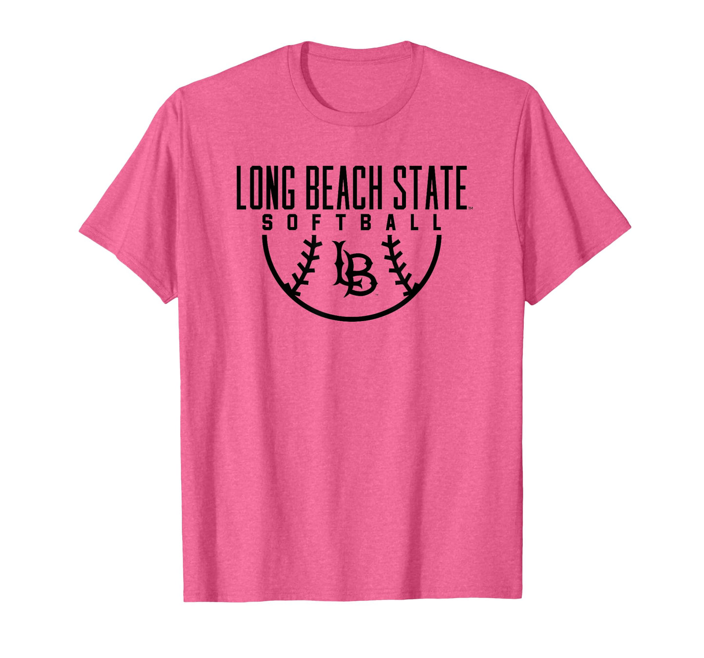 Cal State Long Beach CSULB Softball Arch T-Shirt