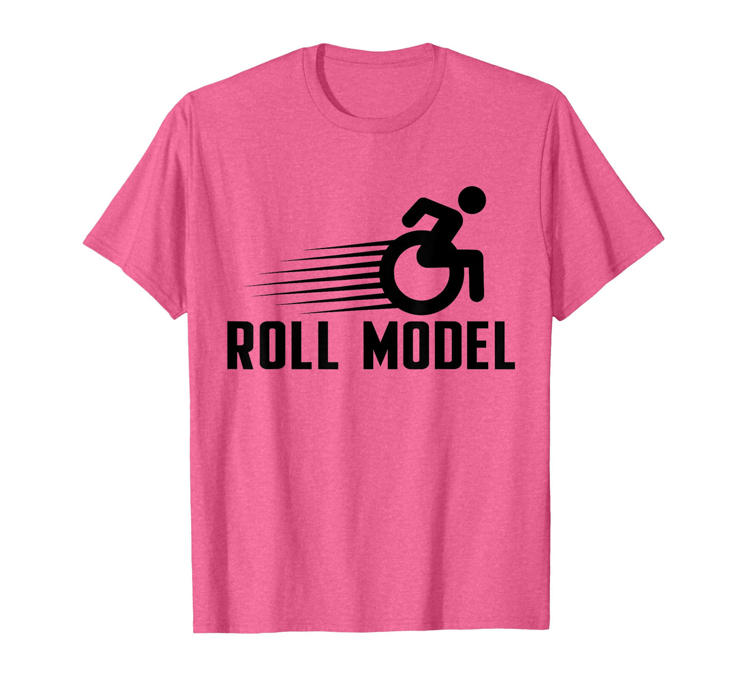 Role Model Wheelchair User Funny Handicap Amputee T-Shirt