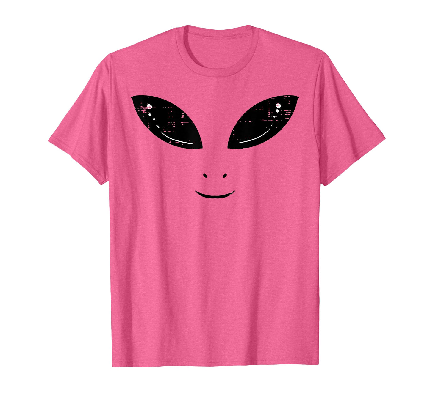 Alien Face Funny Costume UFO Space Boys Girls Kids Men Women T-Shirt