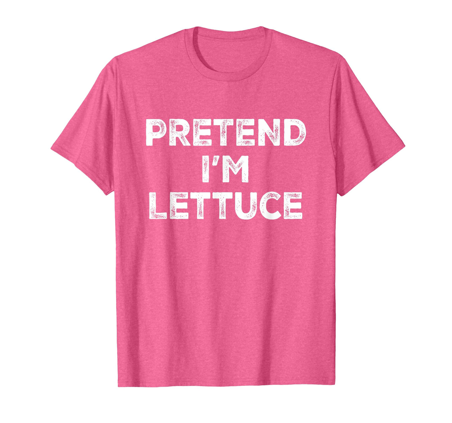 Pretend I'm Lettuce Lazy Halloween Costume T-Shirt
