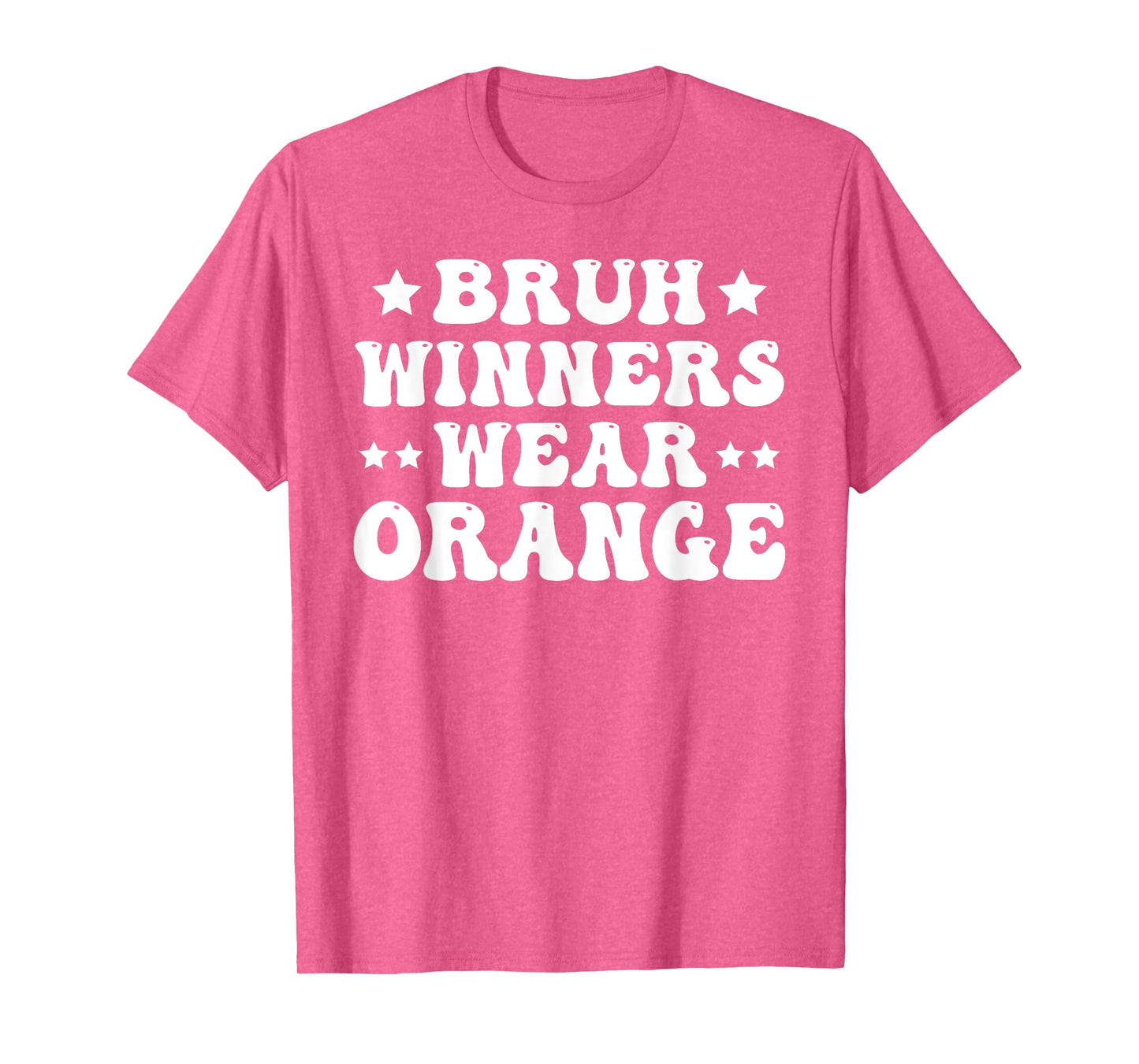 Winners Wear Orange Camp Team Spirit Week Matching Colors T-Shirt