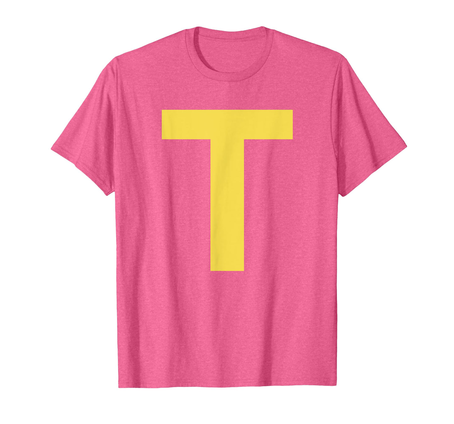 Letter T Funny Chipmunk Group Matching Halloween Costume T-Shirt