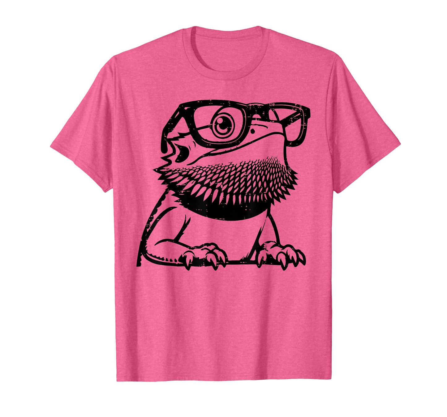 Bearded Dragon Eyeglasses Cute Beardie Nerd Men Women Kids T-Shirt