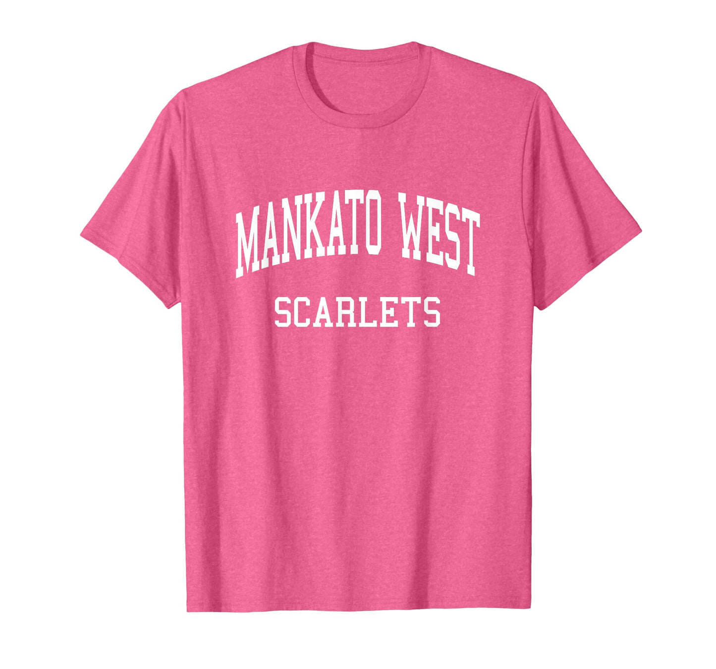 Mankato West High School HS Mankato MN Retro Sports T-Shirt