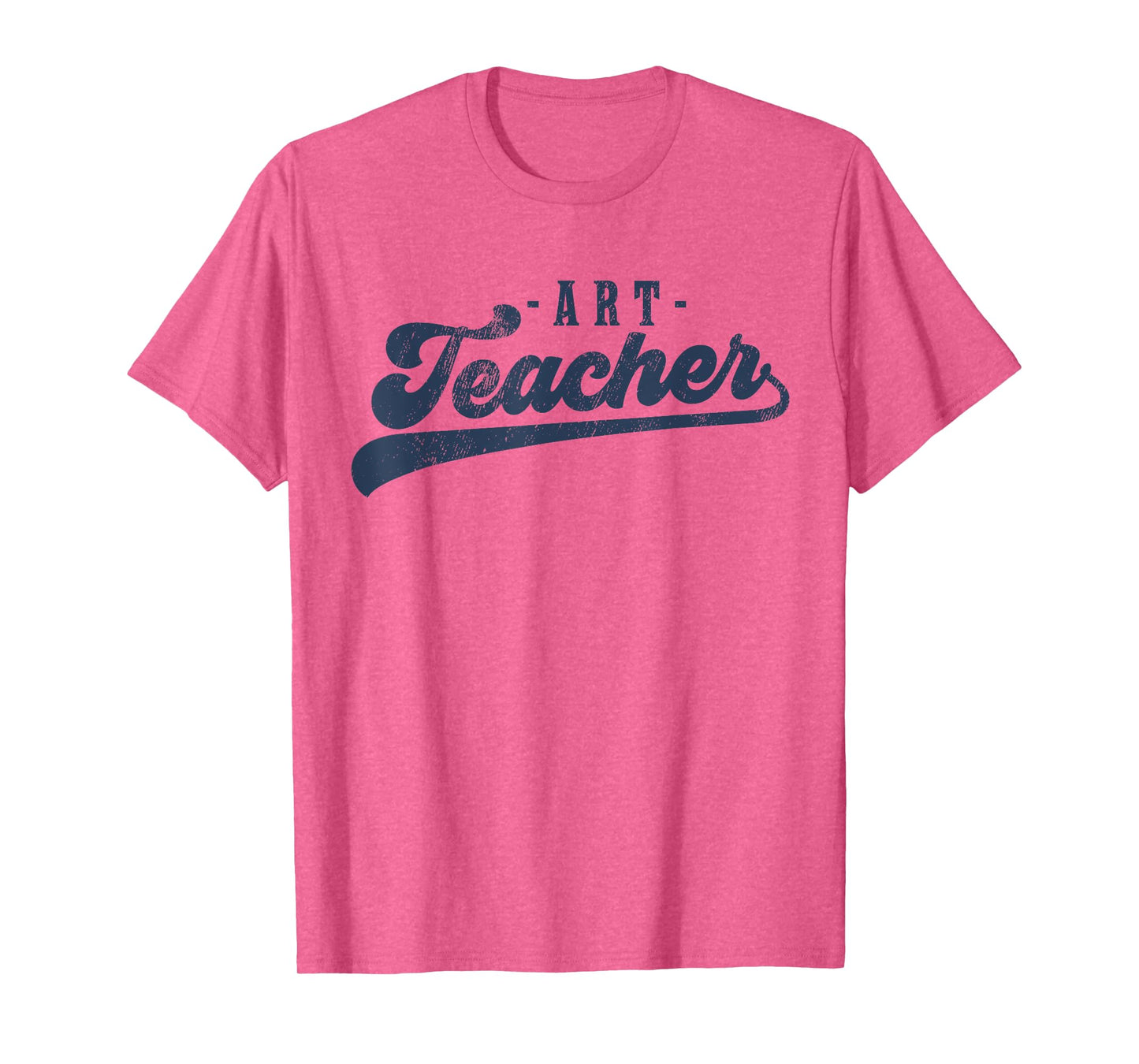 Art Teacher Men Women Cute Vintage Graphic Art Teacher T-Shirt