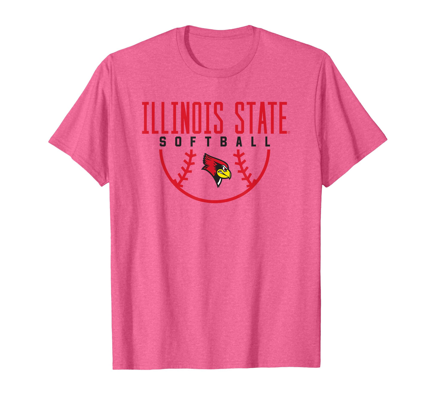 Illinois State University Redbirds Softball Arch T-Shirt