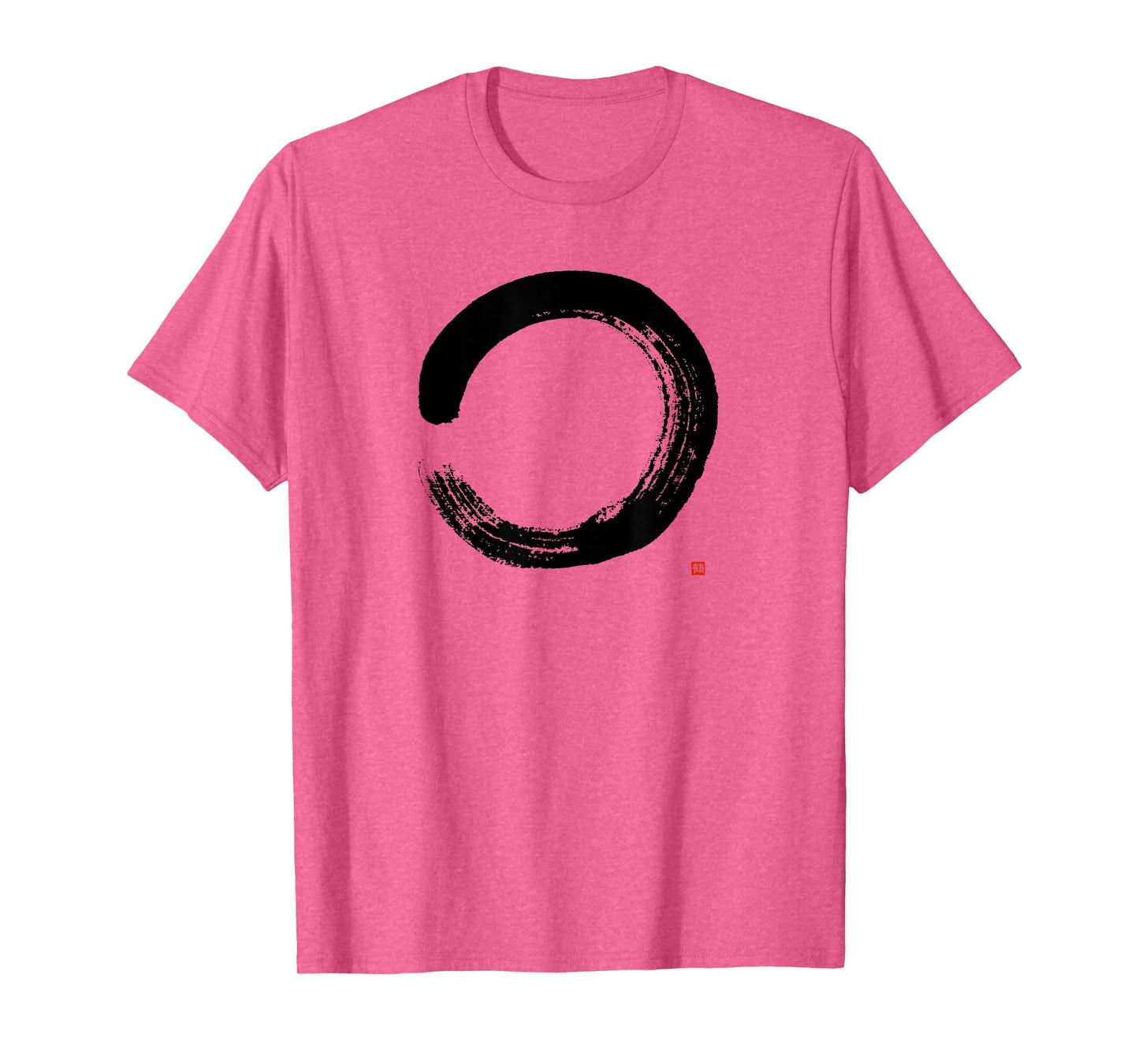 Zen Enso Circle Hand-brushed Japanese Zen Enso Calligraphy T-Shirt