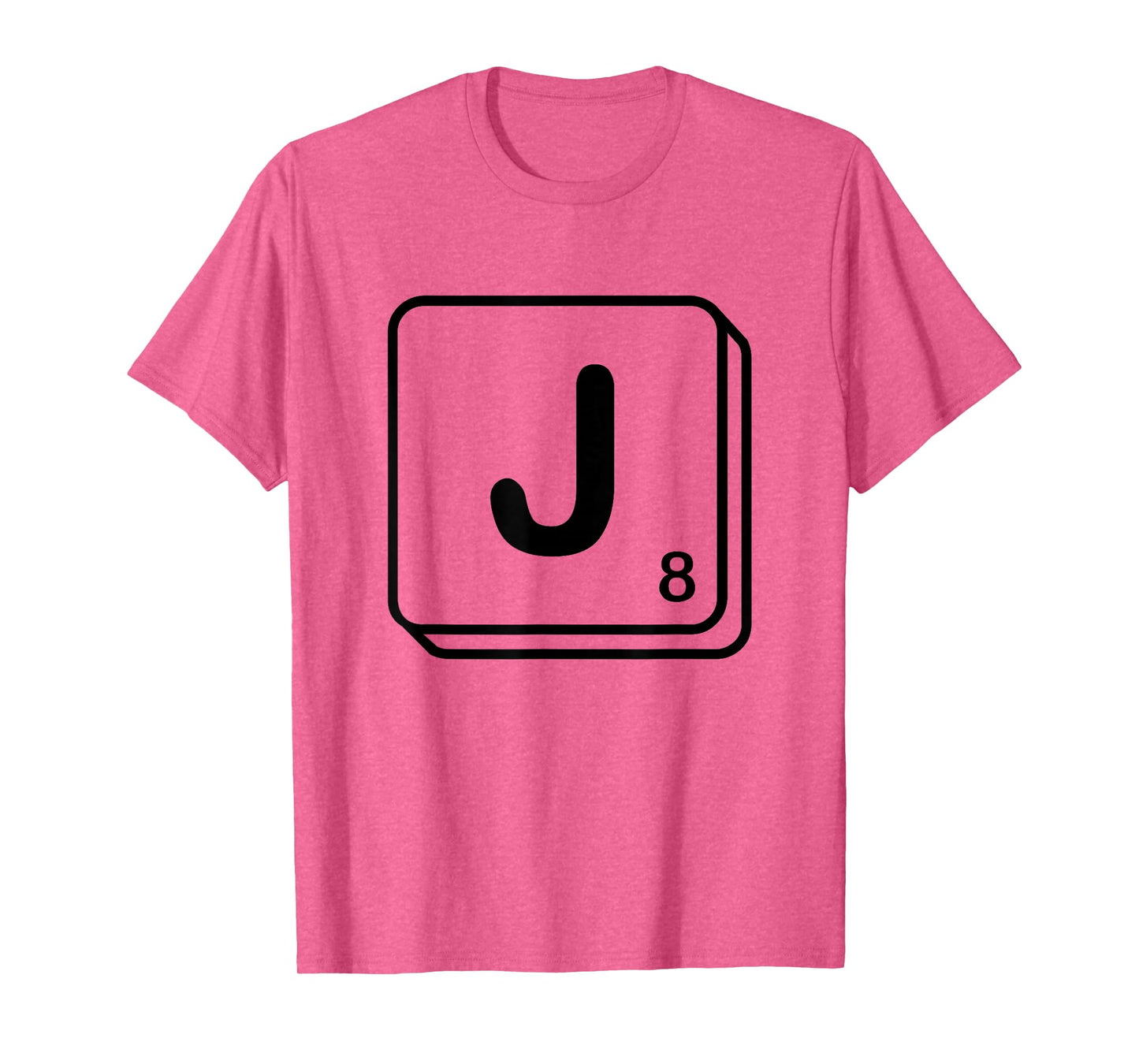 Letter J Word Game Tile T-Shirt