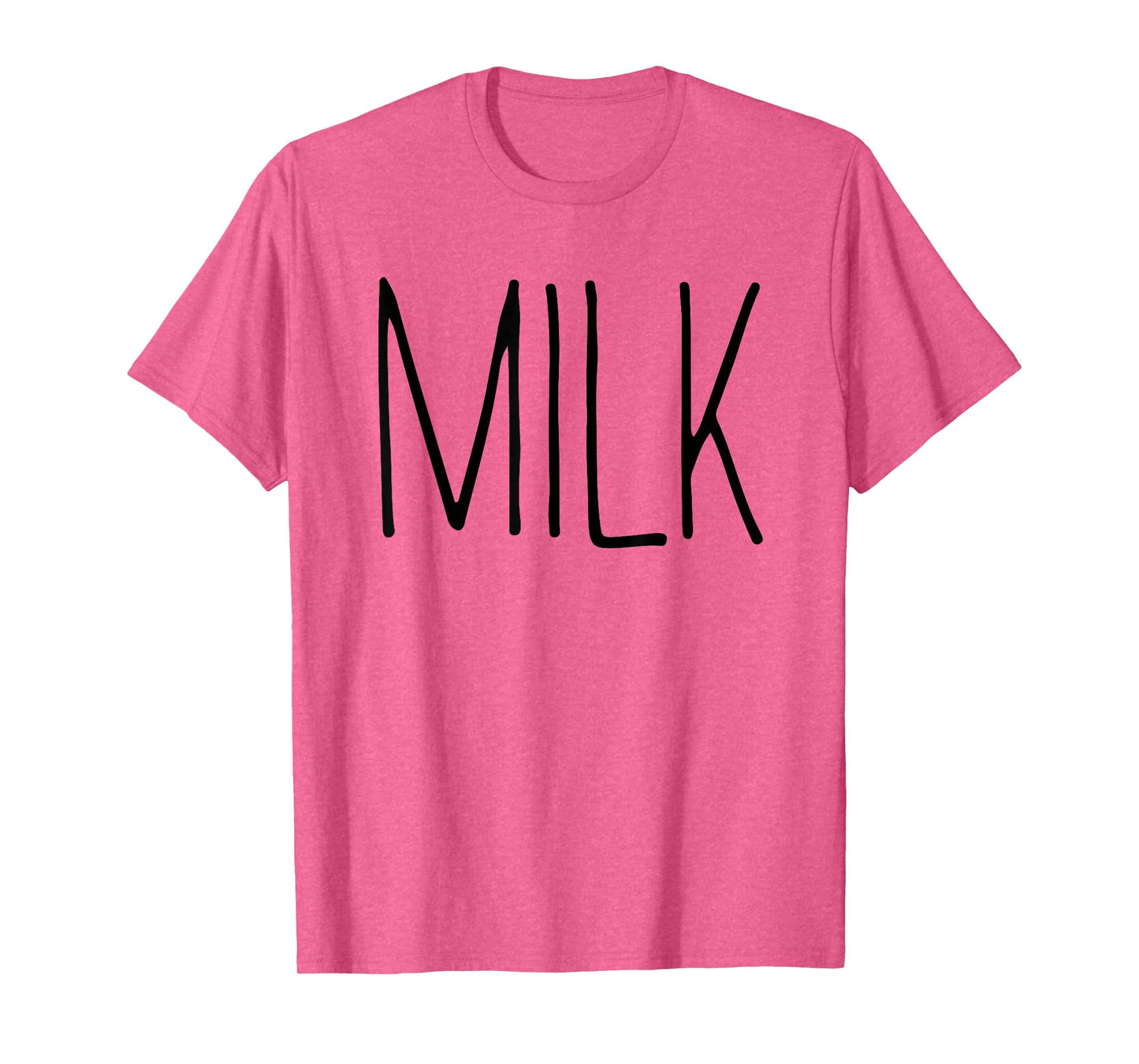Milk Shirt Adult Kids Men Women Milk Costume T-Shirt
