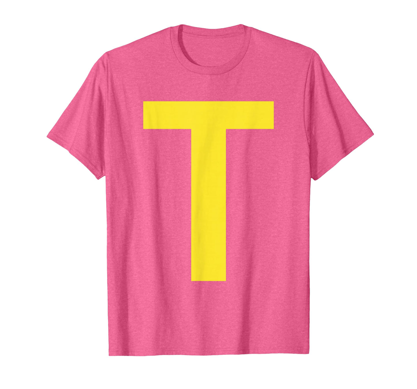 Letter T Funny Group Matching Halloween Costume T-Shirt