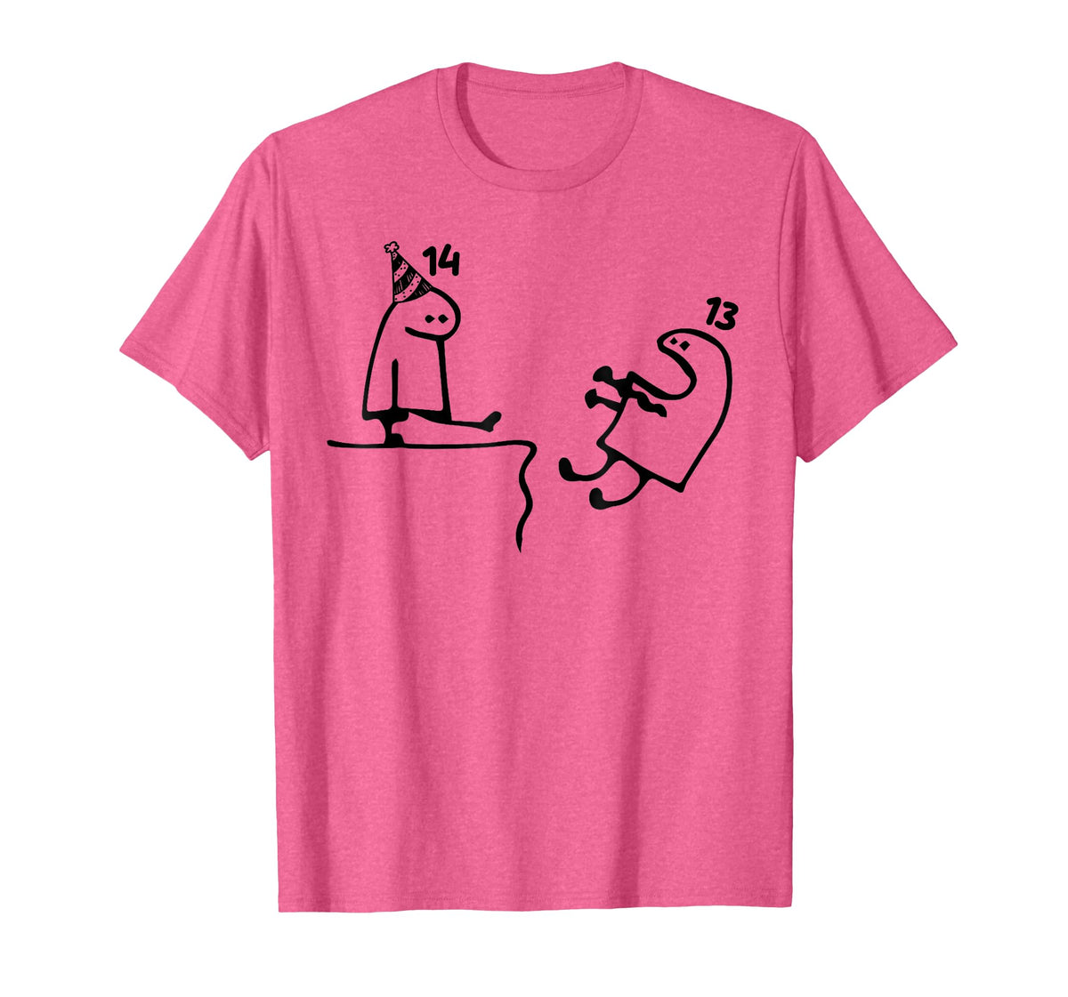 14th Birthday Party Funny Tees 14 Years Old Birthday Teens T-Shirt