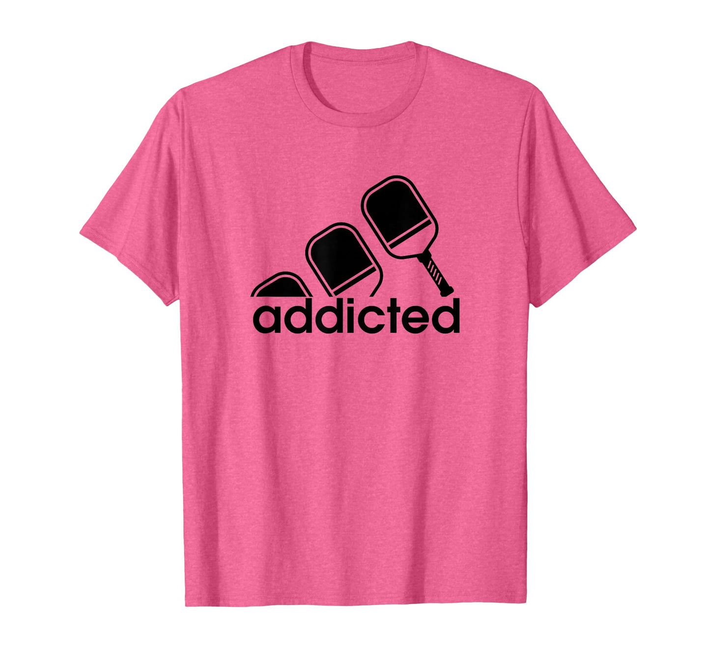 Addicted Pickleball Player T-Shirt