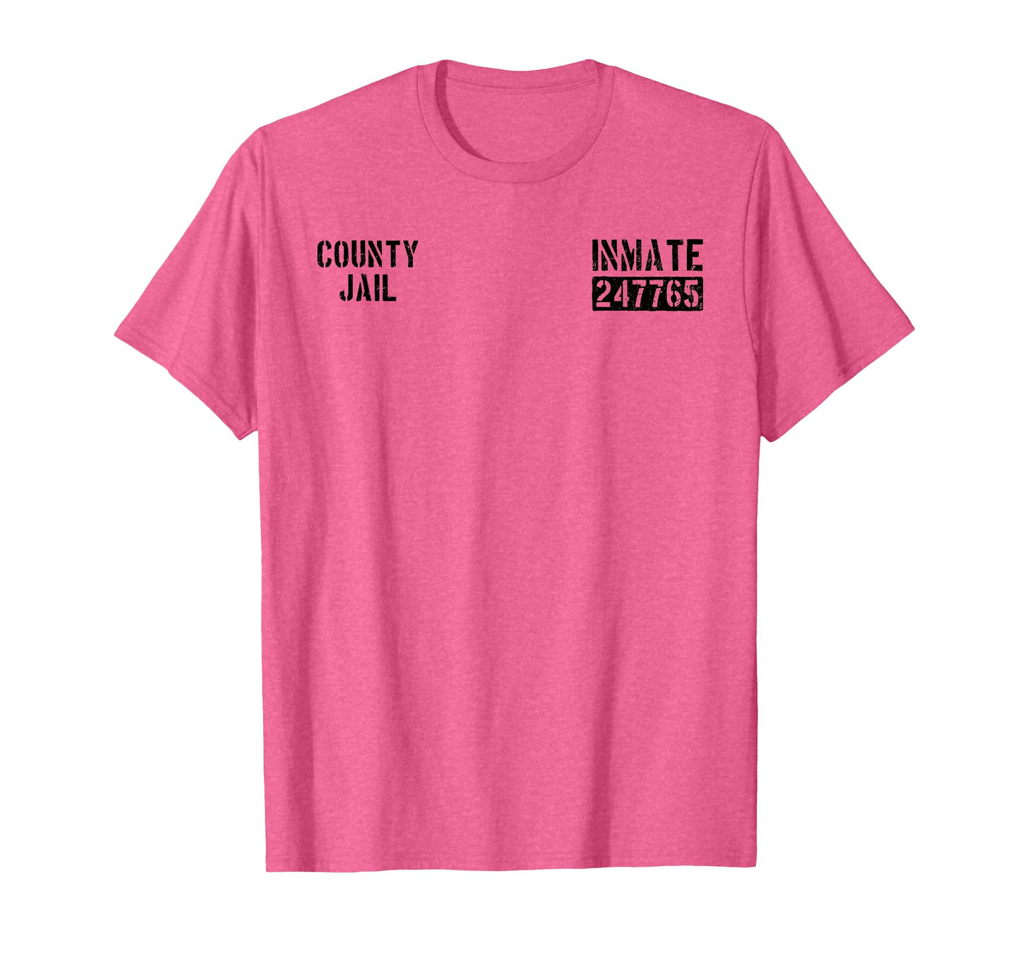 Inmate Of The Month Prisoner Costume Inmate County Jail T-Shirt