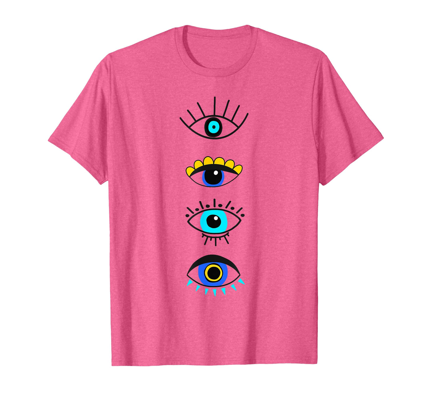 Evil Eye Curse Protection Seeing Eyes Nazar Mati Evil Eye T-Shirt
