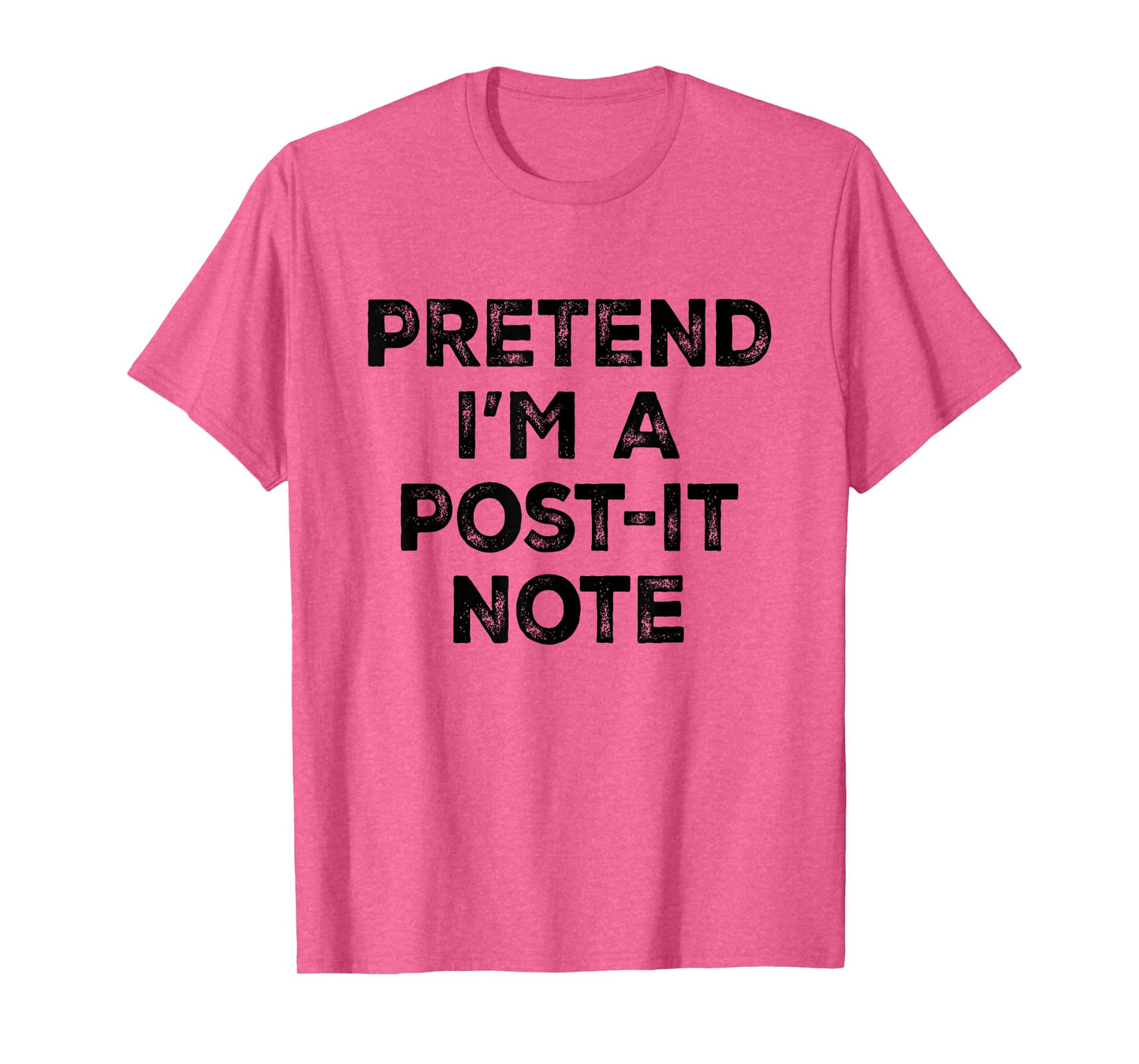 Pretend I'm A Post-it Note Lazy Halloween Costume T-Shirt