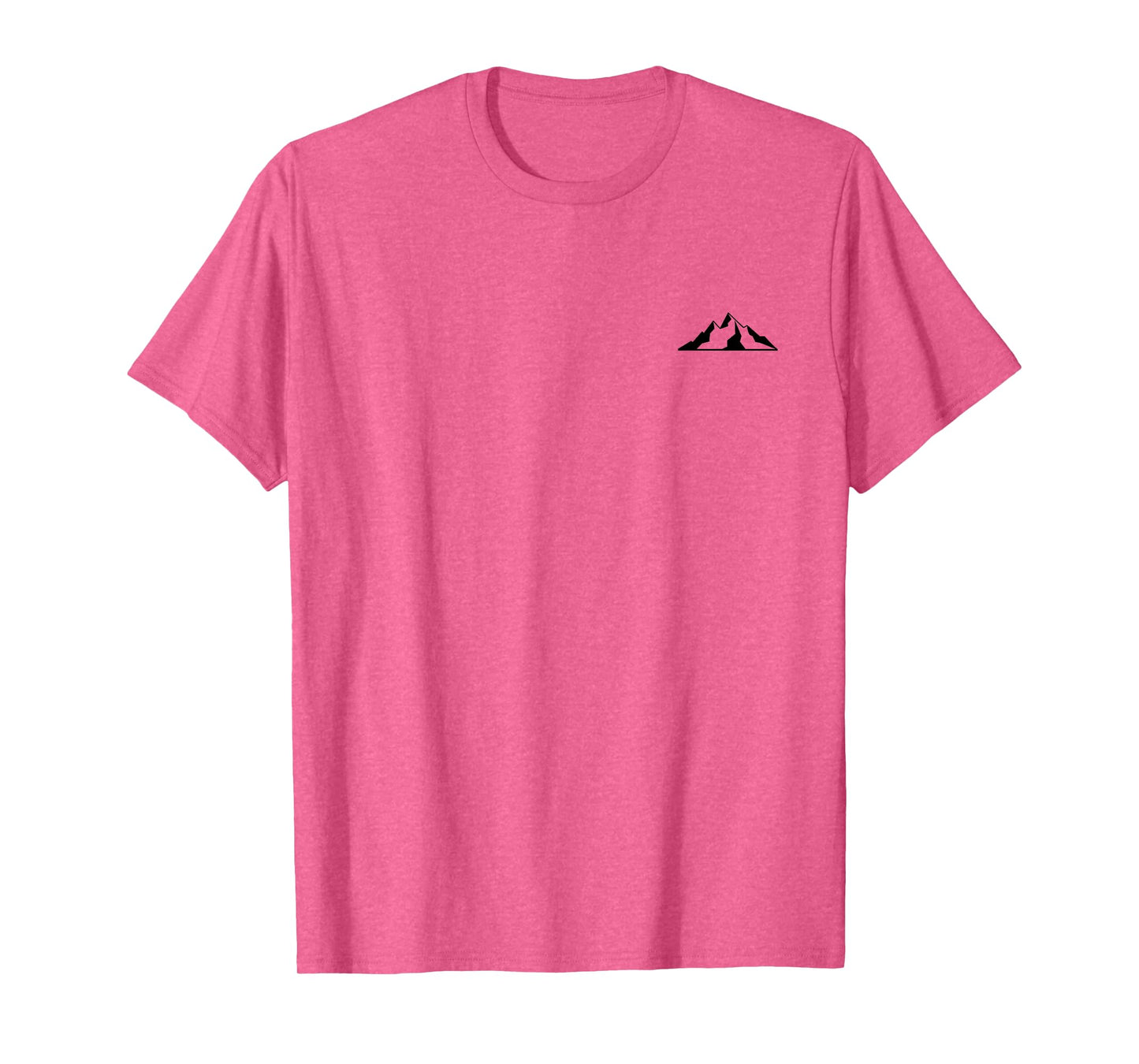 Mountains Will Be Moved (Faith Power Statement) (Back Print) T-Shirt