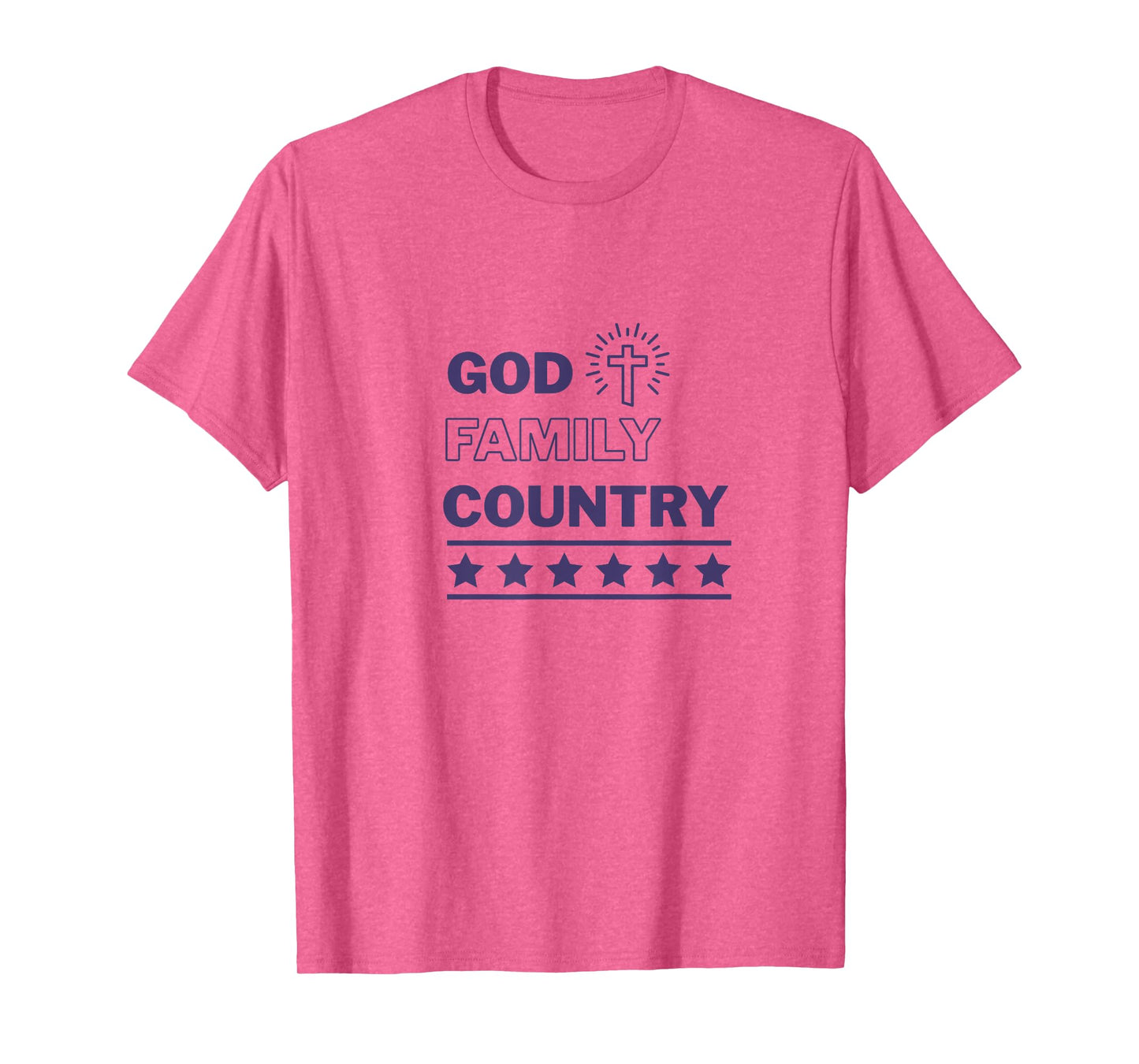 God, Family, Country- Tshirt, Faith, inspriation T-Shirt