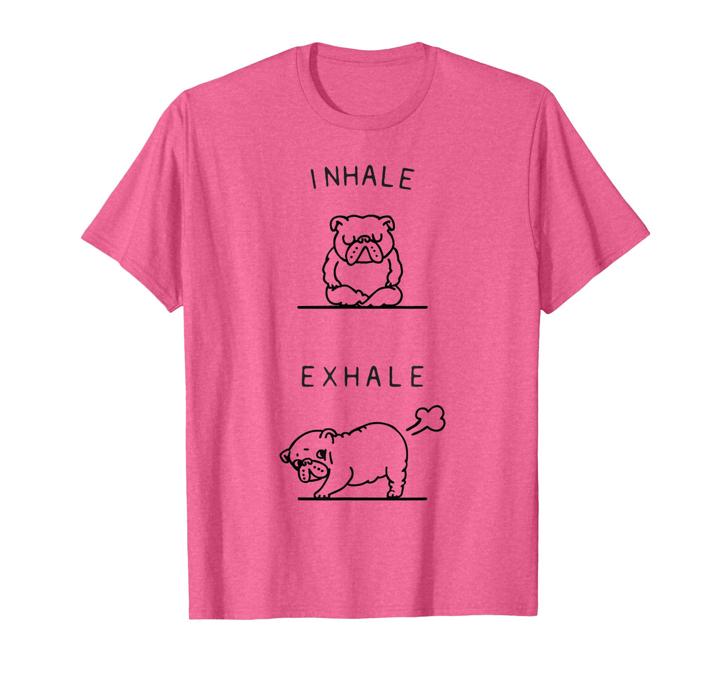 Inhale Exhale English Bulldog T-Shirt