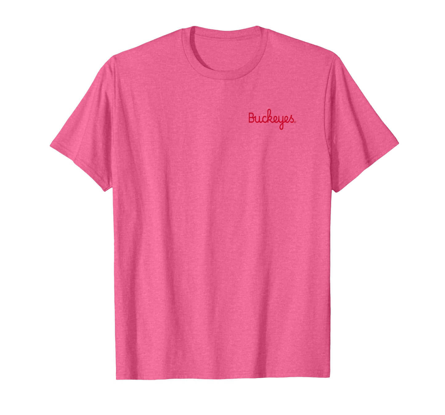 Ohio State Buckeyes Front/Back Iconic Gray T-Shirt