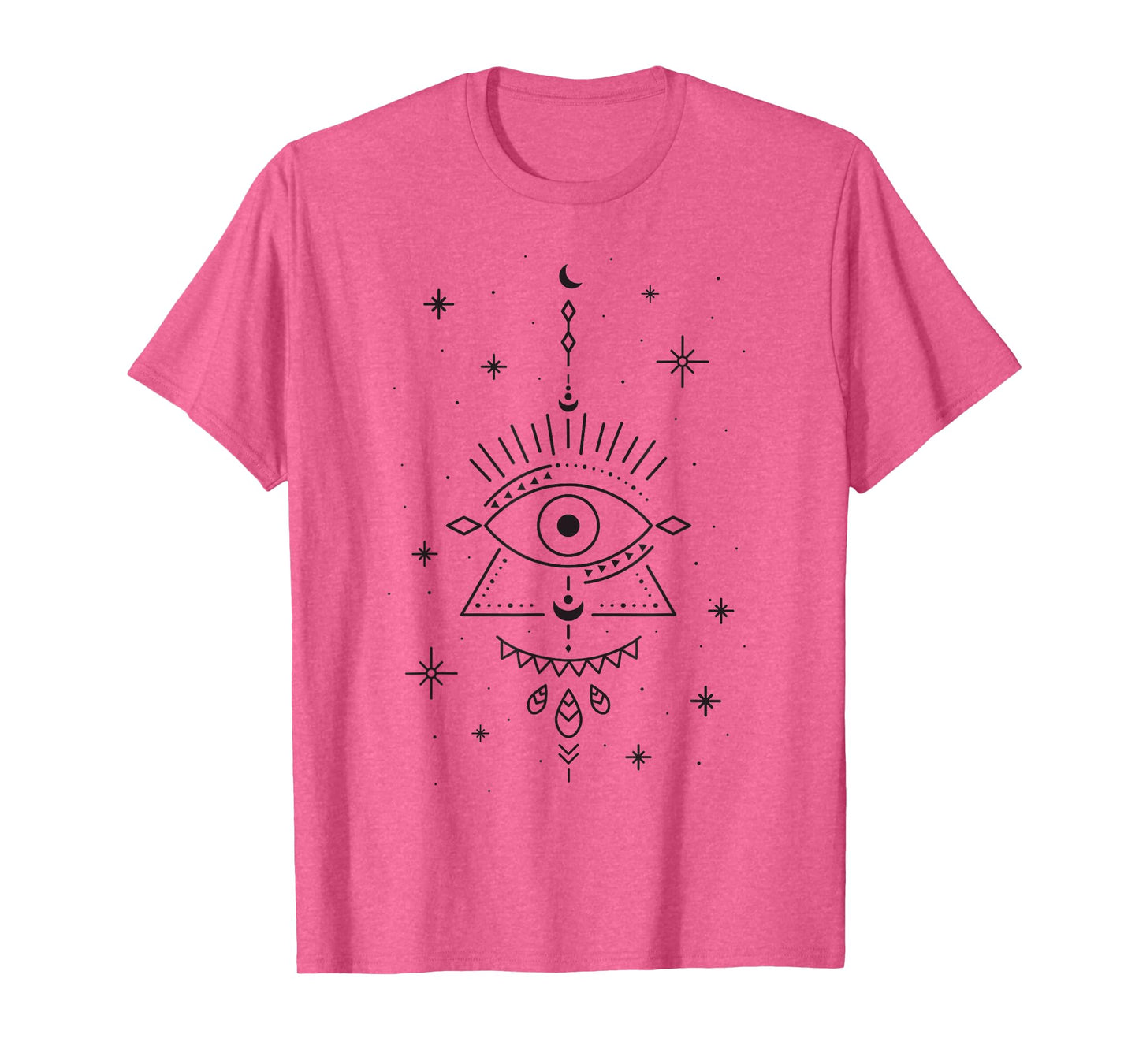 Seeing Eyes Yoga Evil Eye Yoga Evil Eye Curse Protection T-Shirt