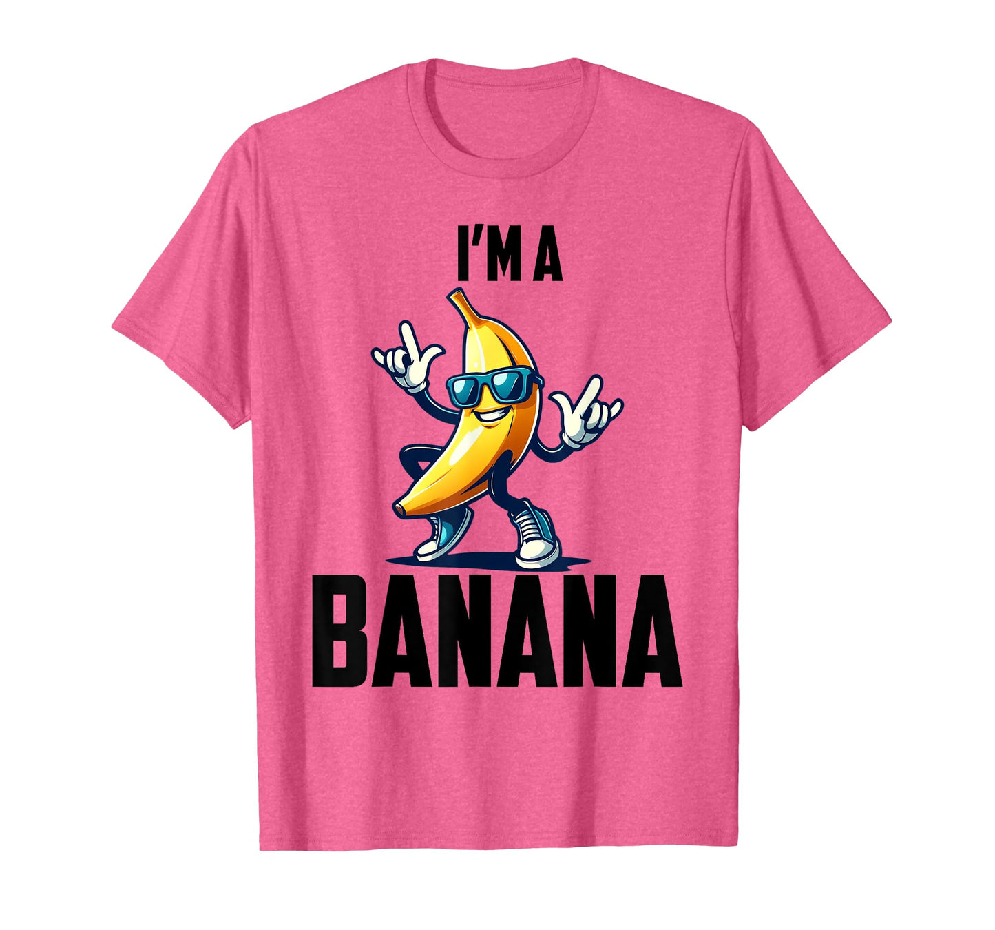 I'm A Banana Shirt Cute Funny Banana Costume Men Women Kids T-Shirt