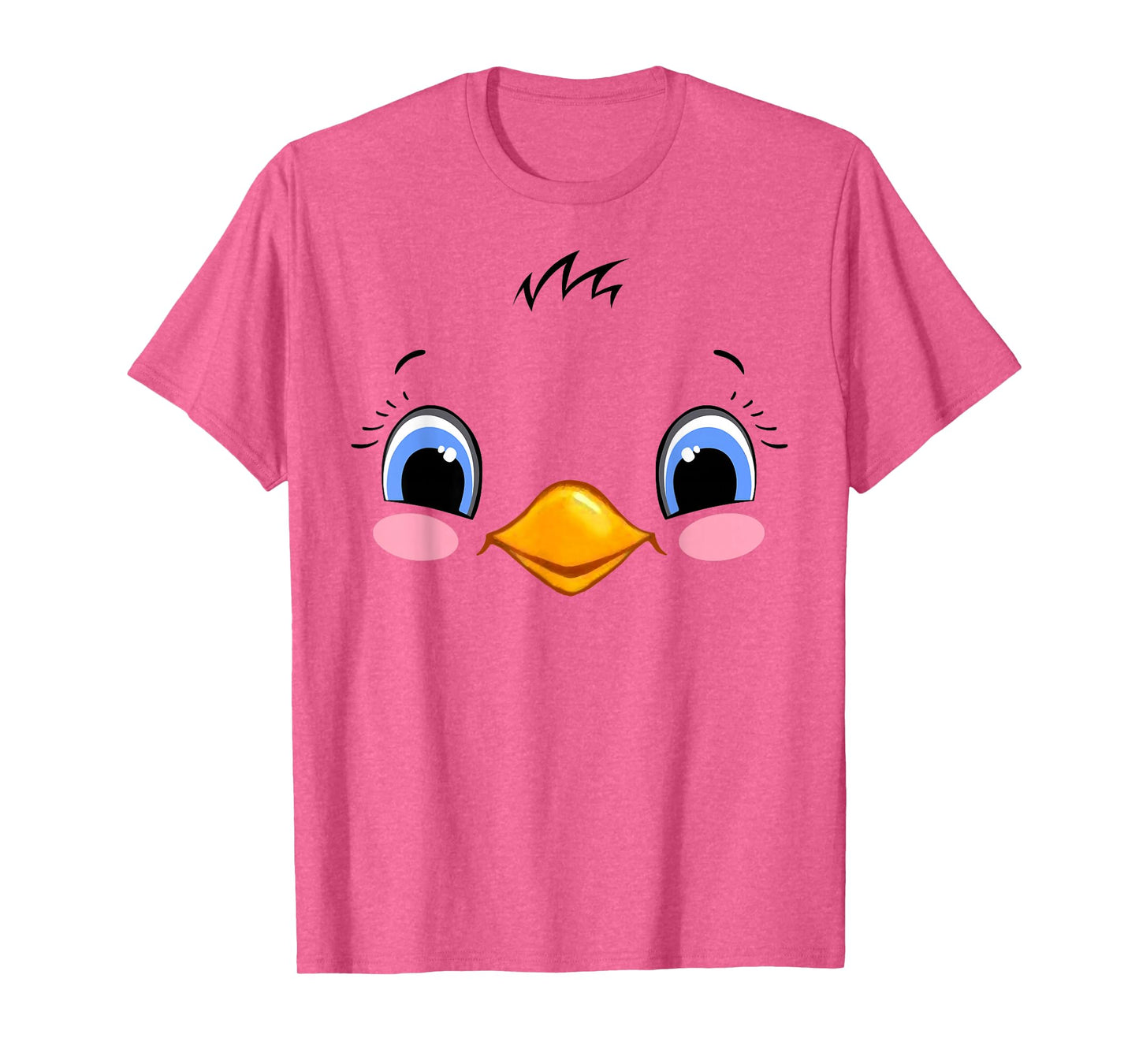 Chicken Costume Cute Rubber Chicken Face Halloween Men Women T-Shirt