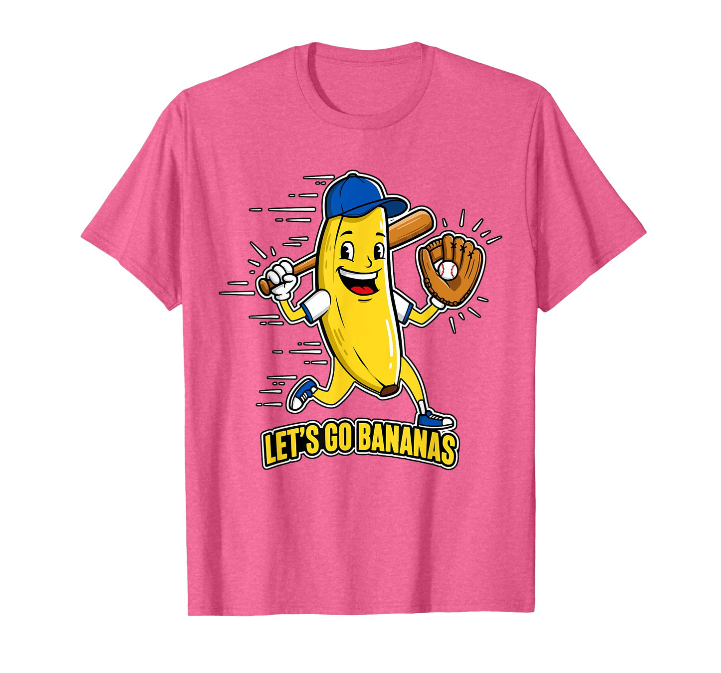 Funny Banana Shirts Gift Fruit Lovers Boys Lets Go Bananas T-Shirt