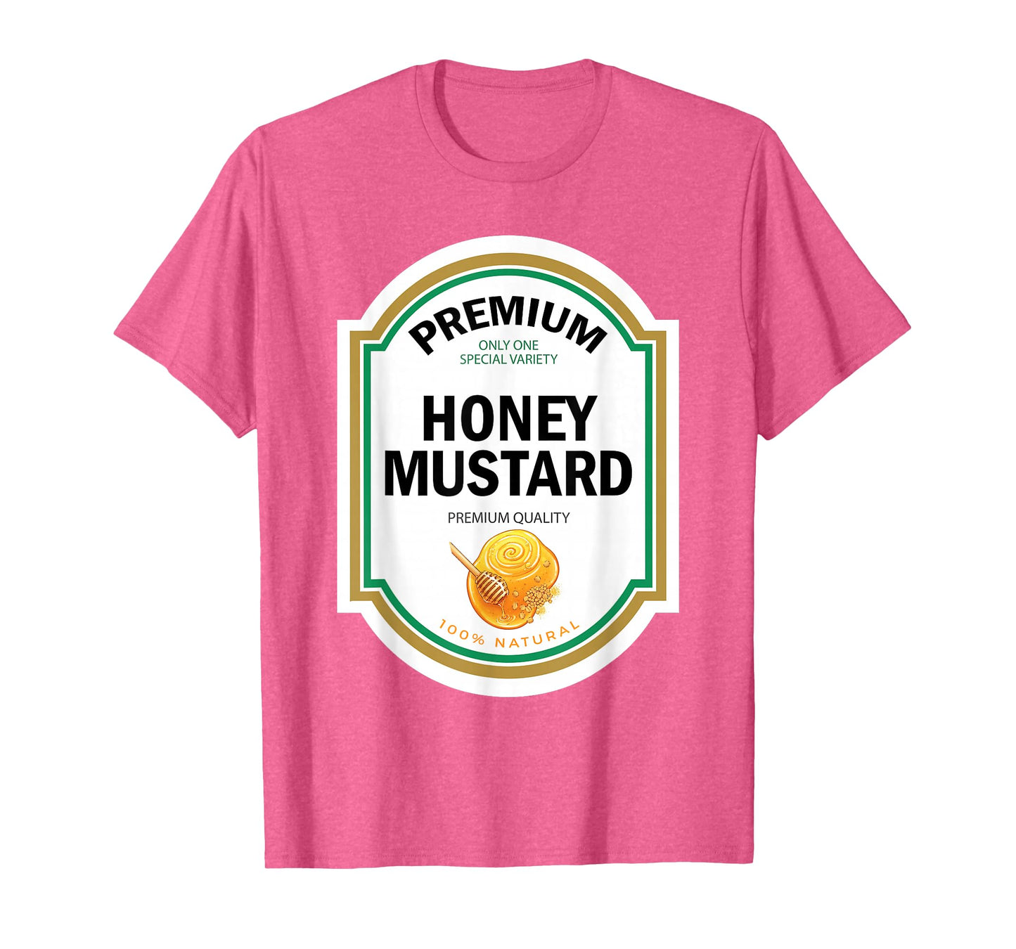 Honey Mustard DIY Halloween Funny Matching Costume Label T-Shirt
