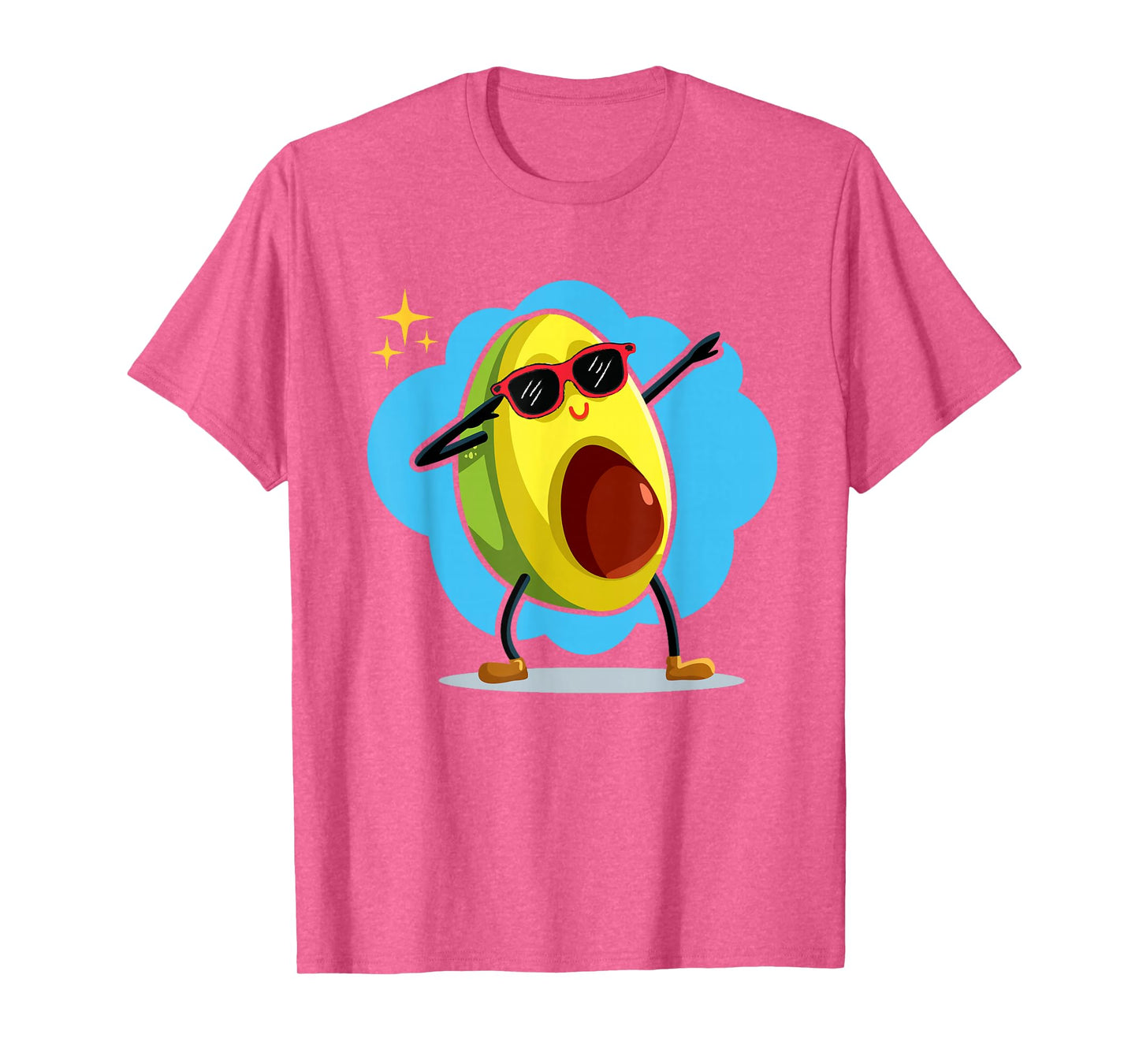 Cute Dabbing Avocado Shirt Funny Avocado Costume Kids T-Shirt