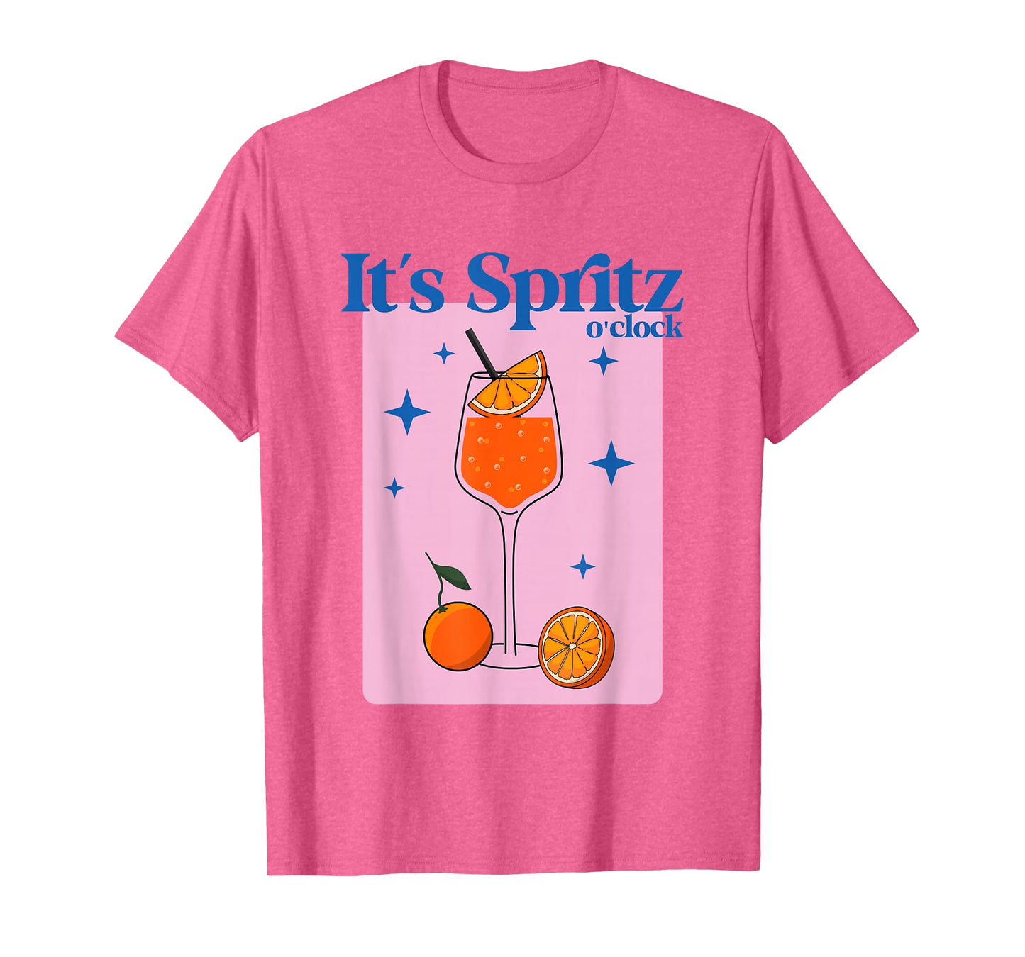 IT'S SPRITZ O CLOCK – HALLHOLES APEROILS - SPRITZ STARS T-Shirt
