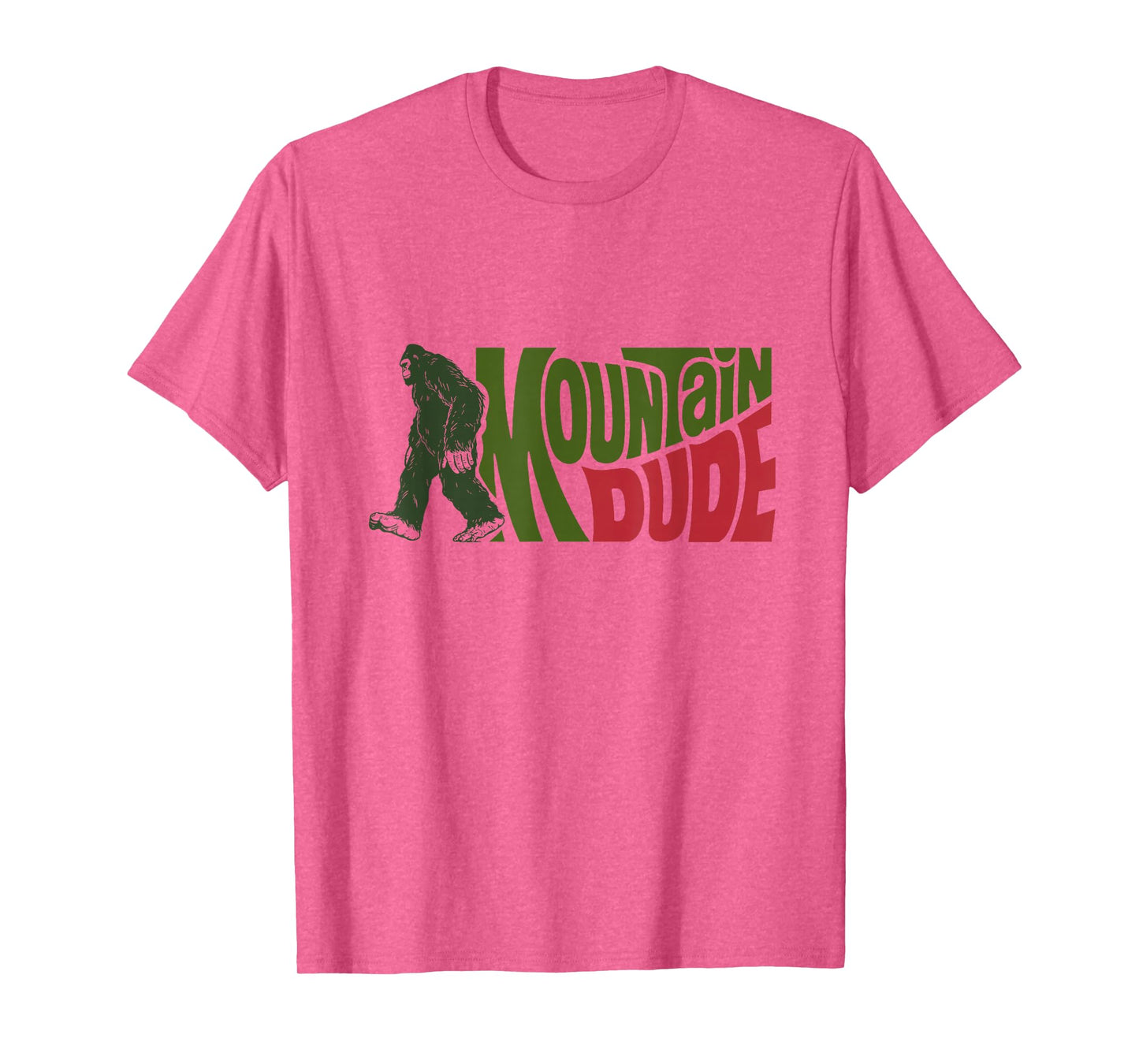 Mountain Dude Funny Bigfoot Sasquatch Hiking Gift T-Shirt