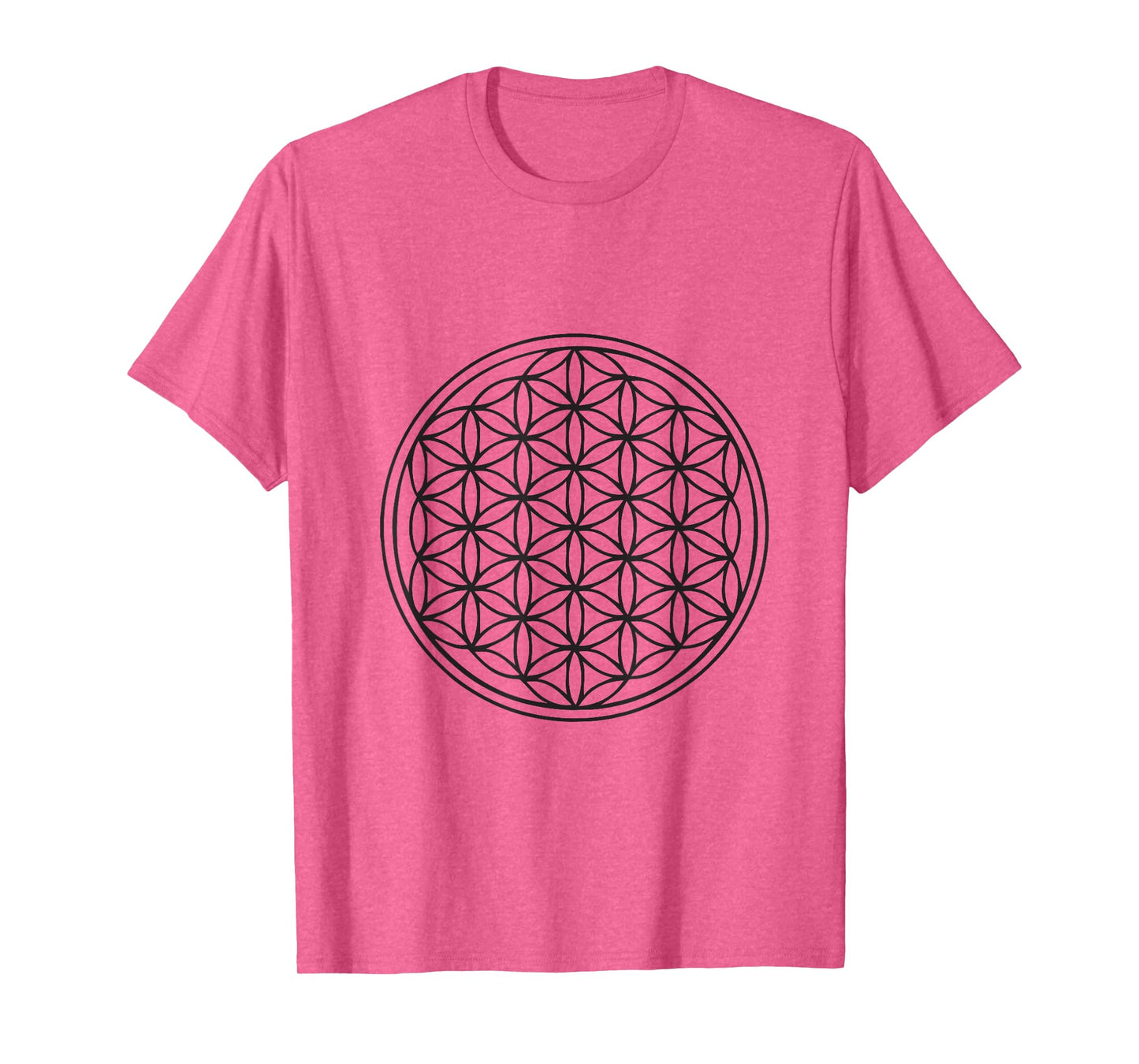 Classic Flower of Life T-Shirt Sacred Geometry Yoga New Age T-Shirt