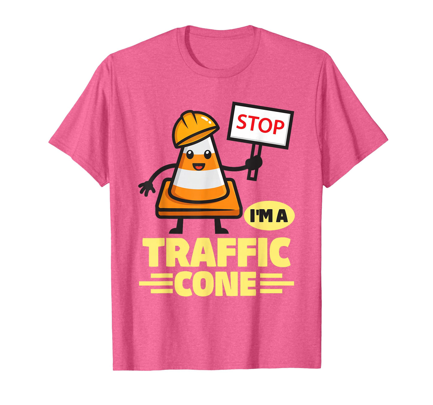I'm A Traffic Cone Halloween Costume T-Shirt