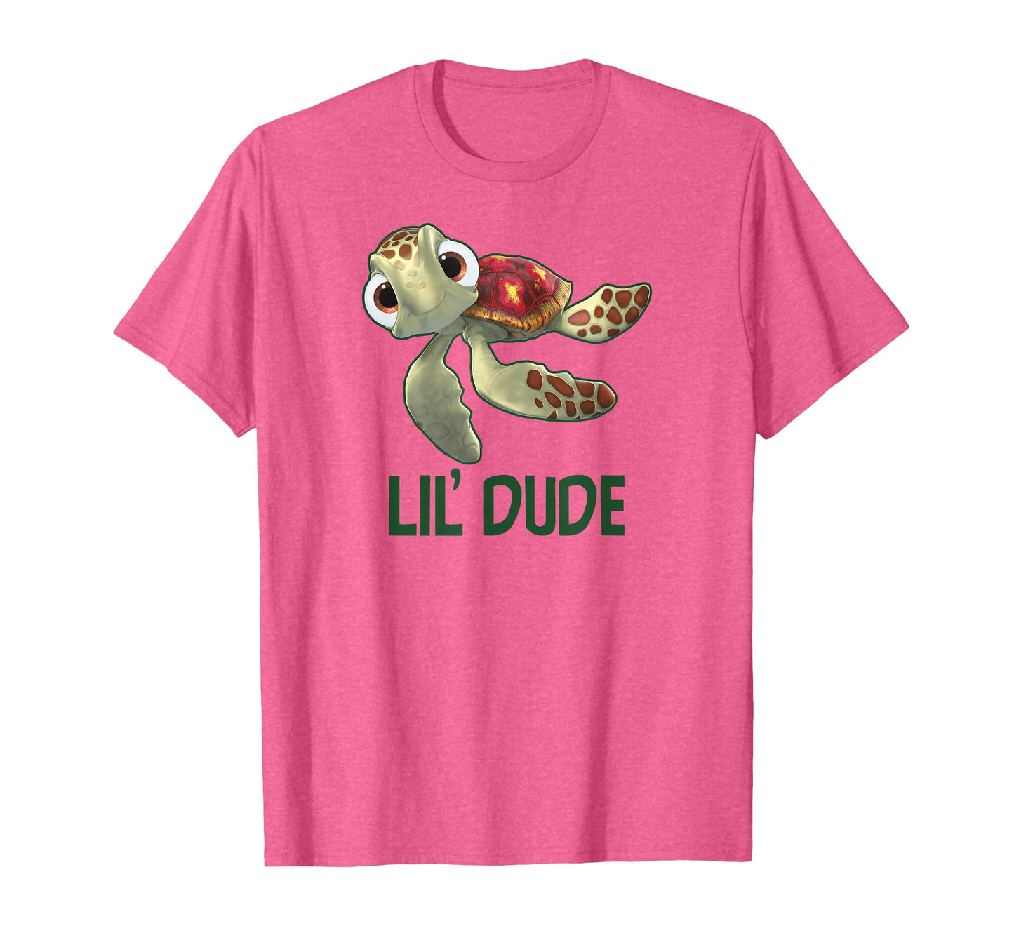 Disney Pixar Finding Nemo Lil' Dude Cool Son Big Chest Logo T-Shirt