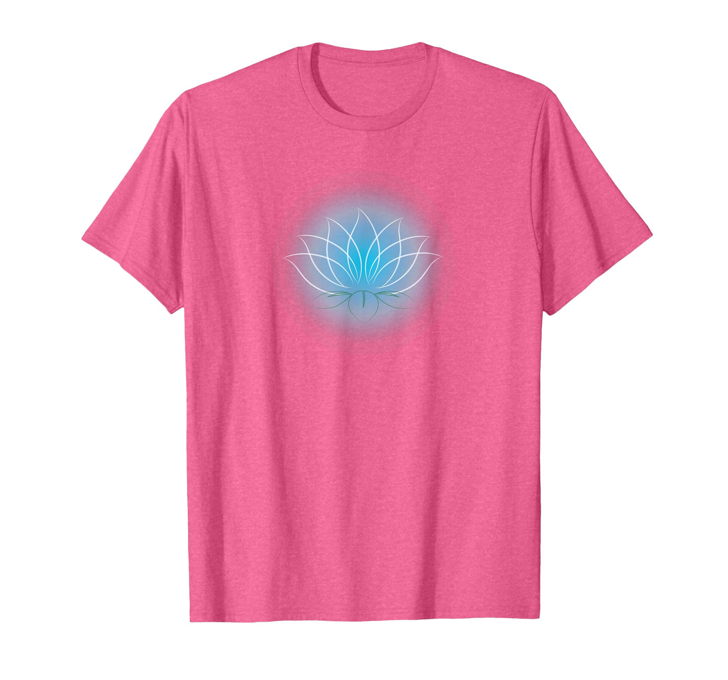 Lotus Flower Sky Blue T-shirt