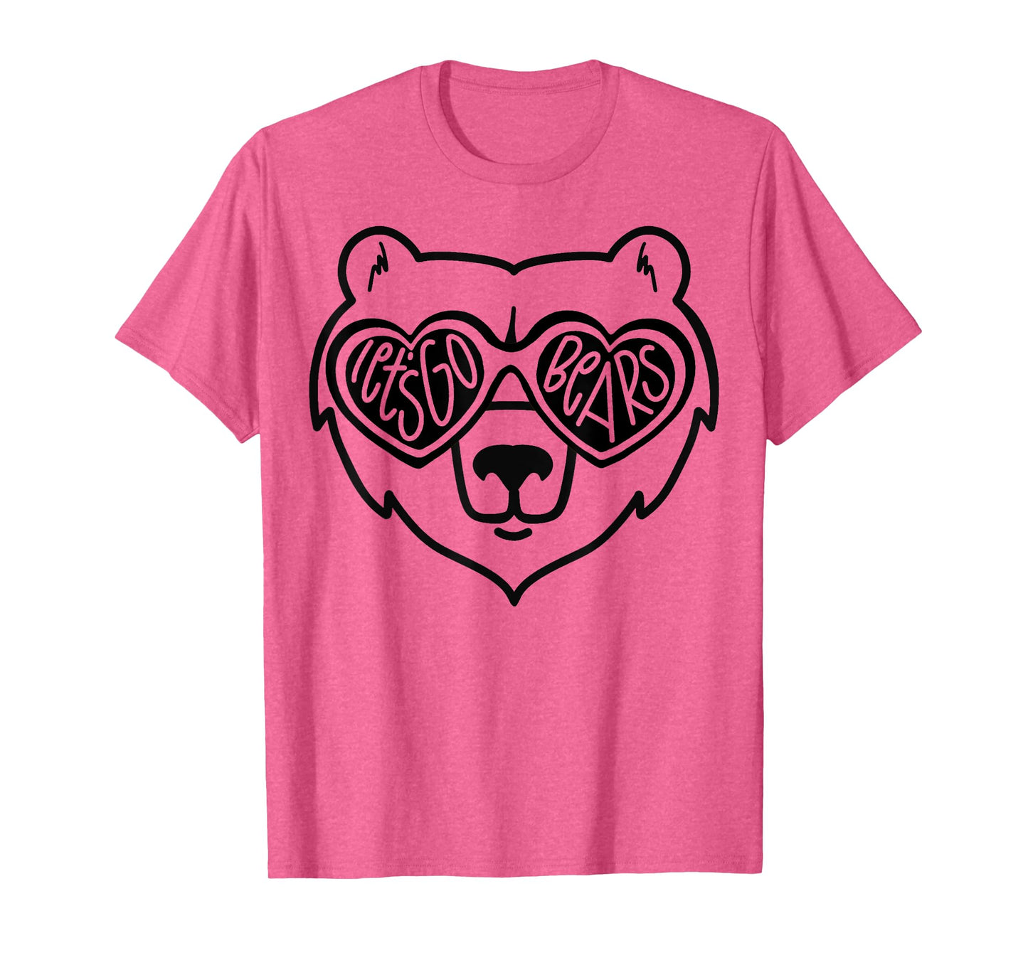Bears School Sports Fan Team Spirit T-Shirt