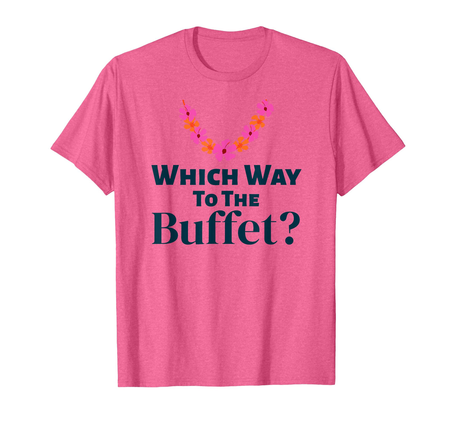 Tacky Tourist Which Way to The Buffet Halloween Costume T-Shirt