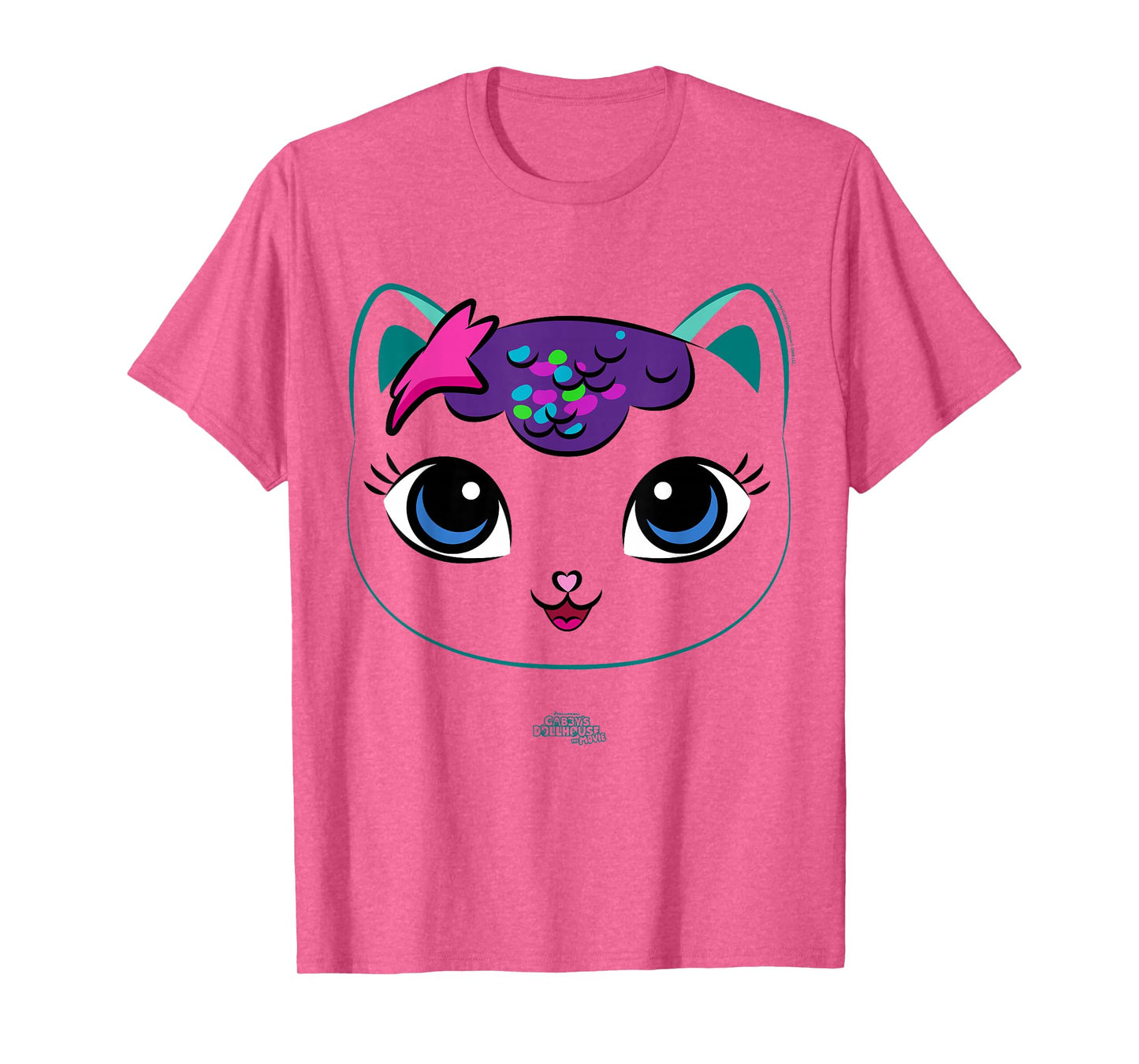 DreamWorks Gabby’s Dollhouse Mercat Big Face T-Shirt