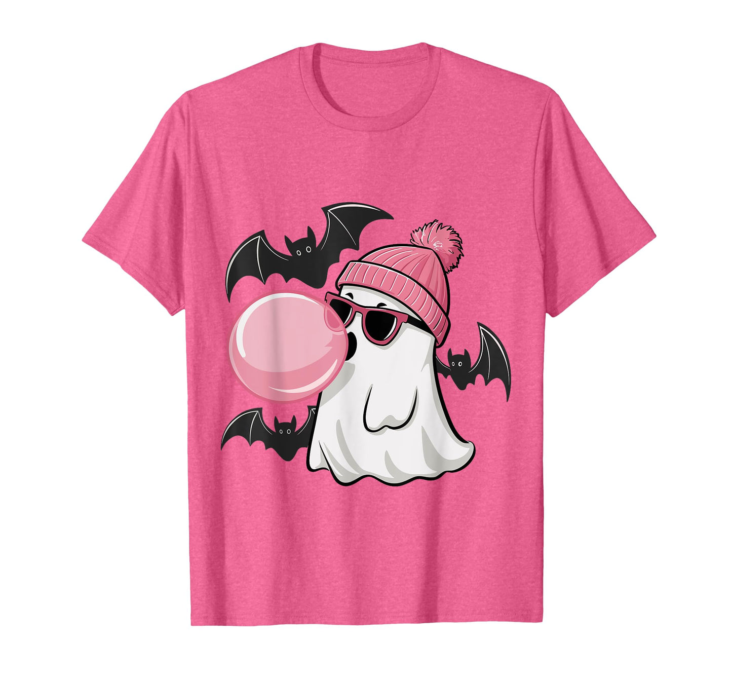 Cute Ghost Bubble Gum Lovers Spooky Halloween Costume T-Shirt