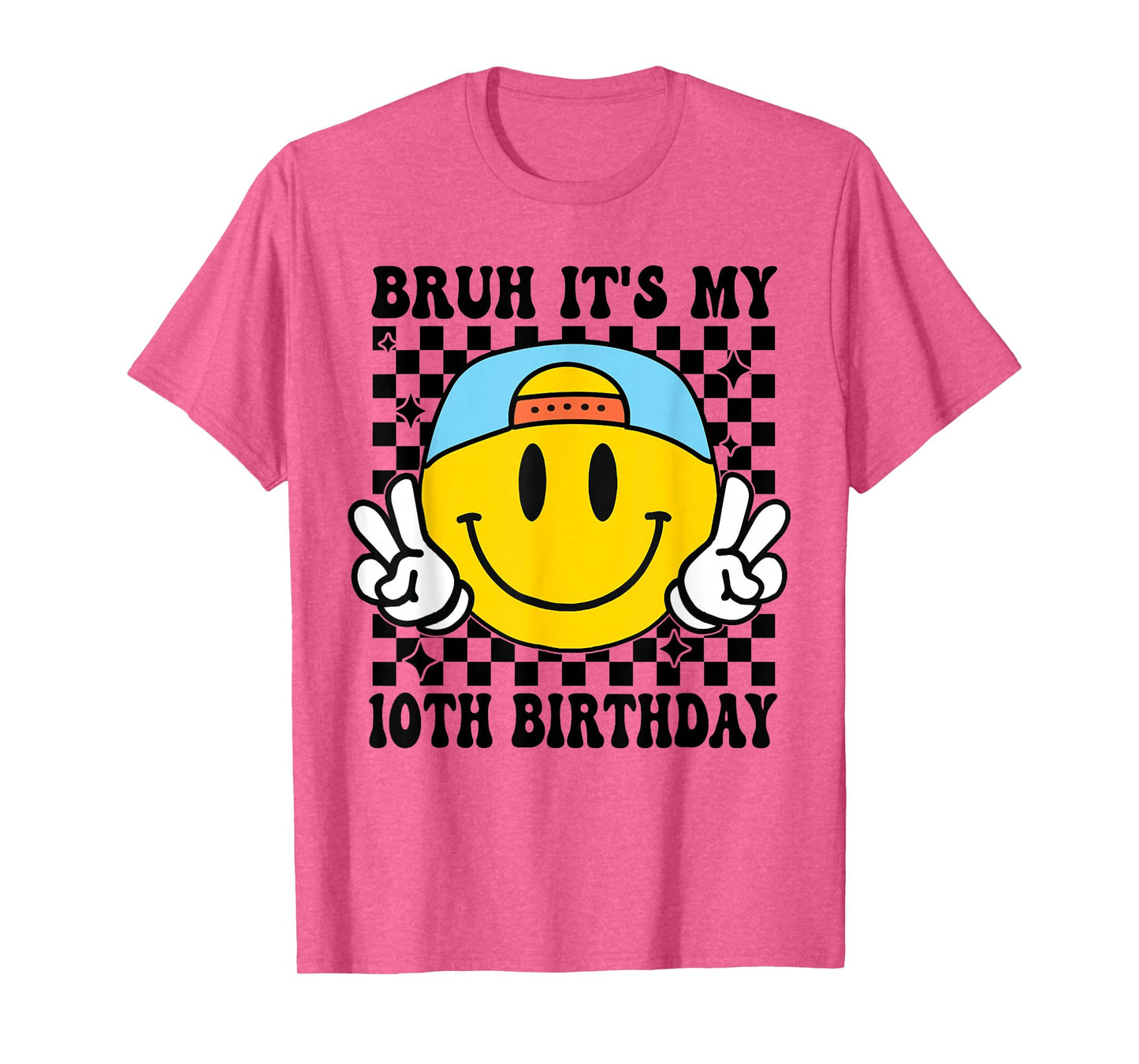 Bruh It's My 10th Birthday 10 Year Old Birthday Boys Girls T-Shirt