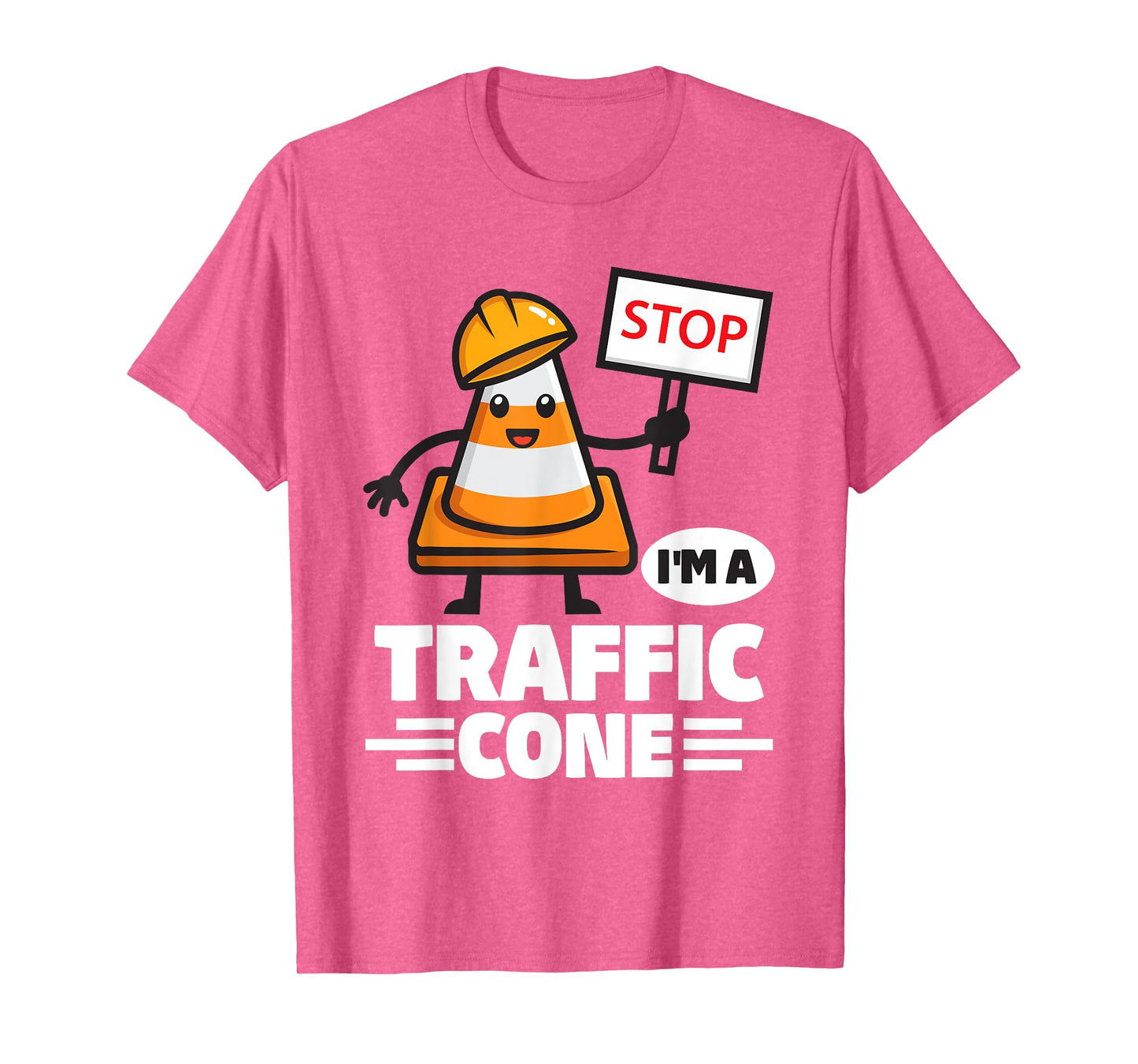 Halloween Traffic Cone Costume I'm A Traffic Cone T-Shirt