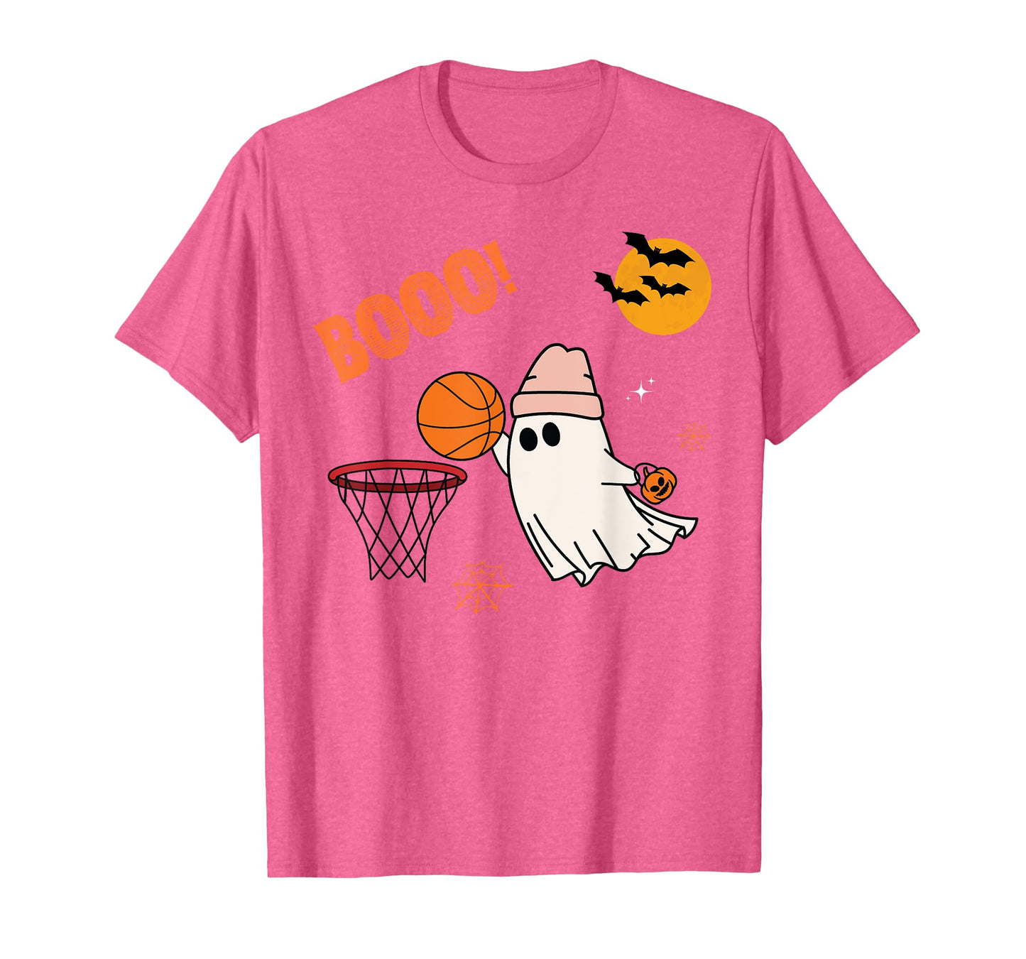 Halloween Basketball Spooky Funny Basketball Halloween T-Shirt