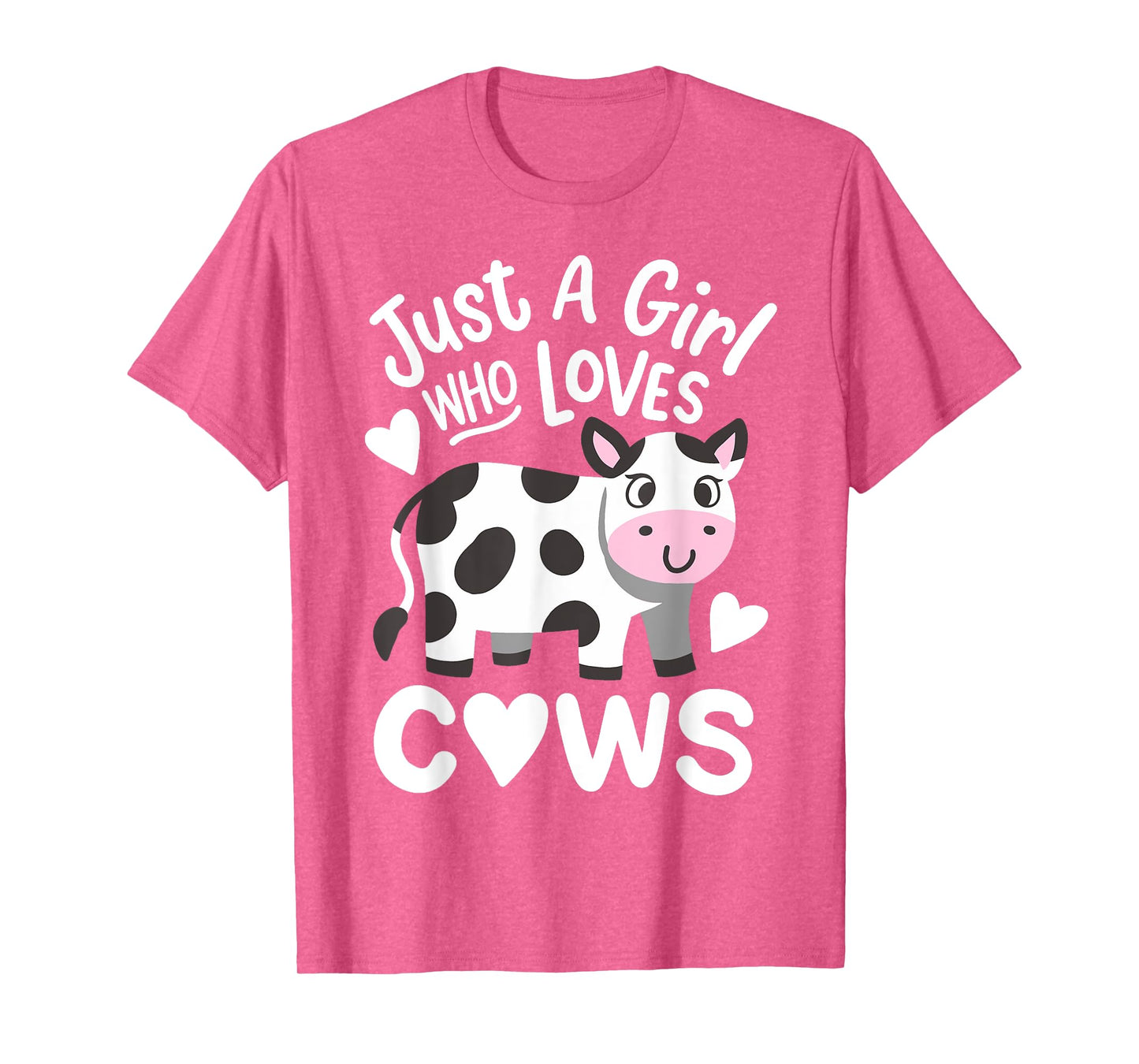 Cow Just a Girl Who Loves Cows T-Shirt