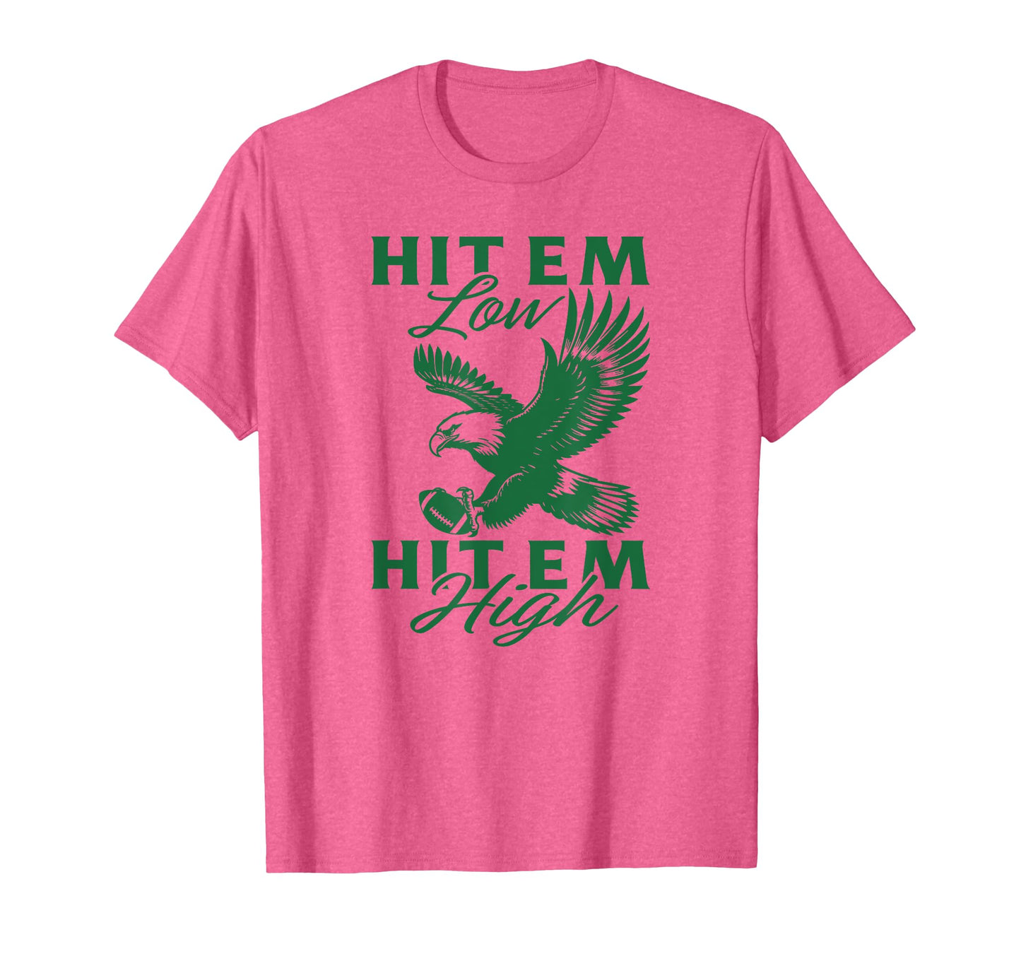 Hit 'Em Low Hit 'Em High, Road To Victory T-Shirt