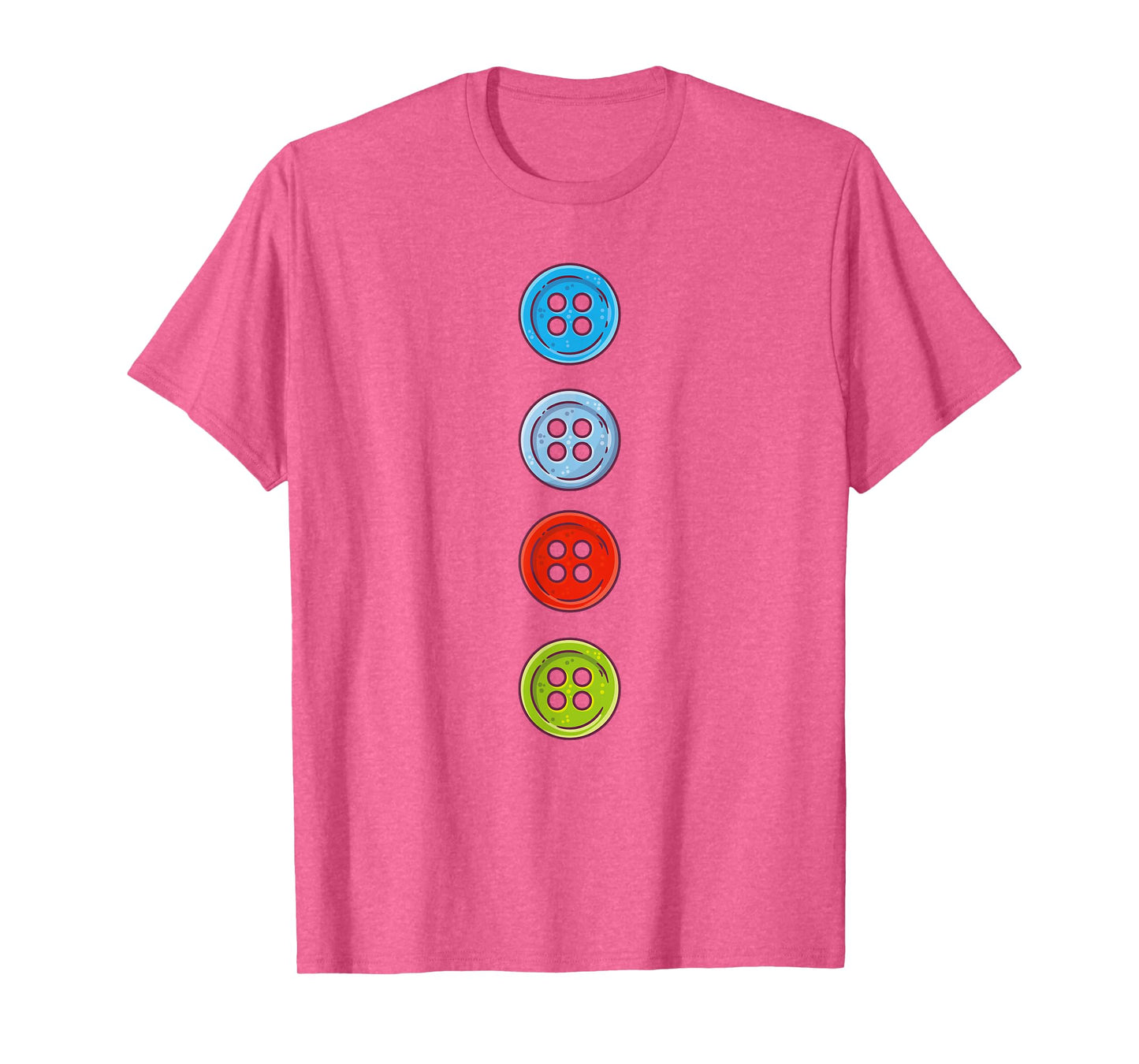 Four Groovy Buttons Blue Cat Funny Halloween Costume Kids T-Shirt