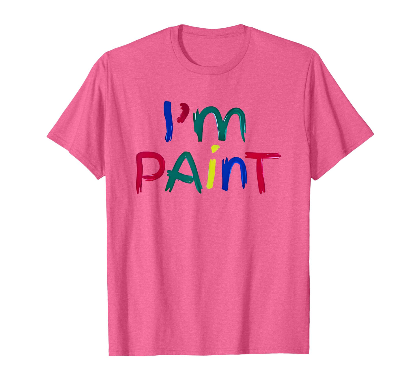 I Heart Love To Finger Paint I'm Paint Cute Couple Valentine T-Shirt