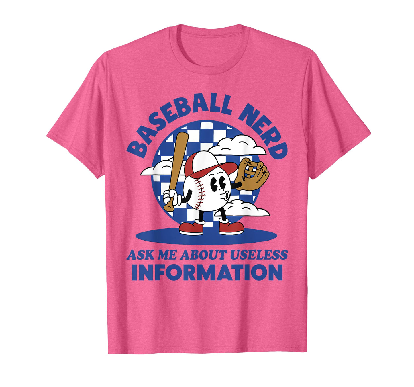 BaseballNerd Fun Ask Me About Useless Information Men Women T-Shirt