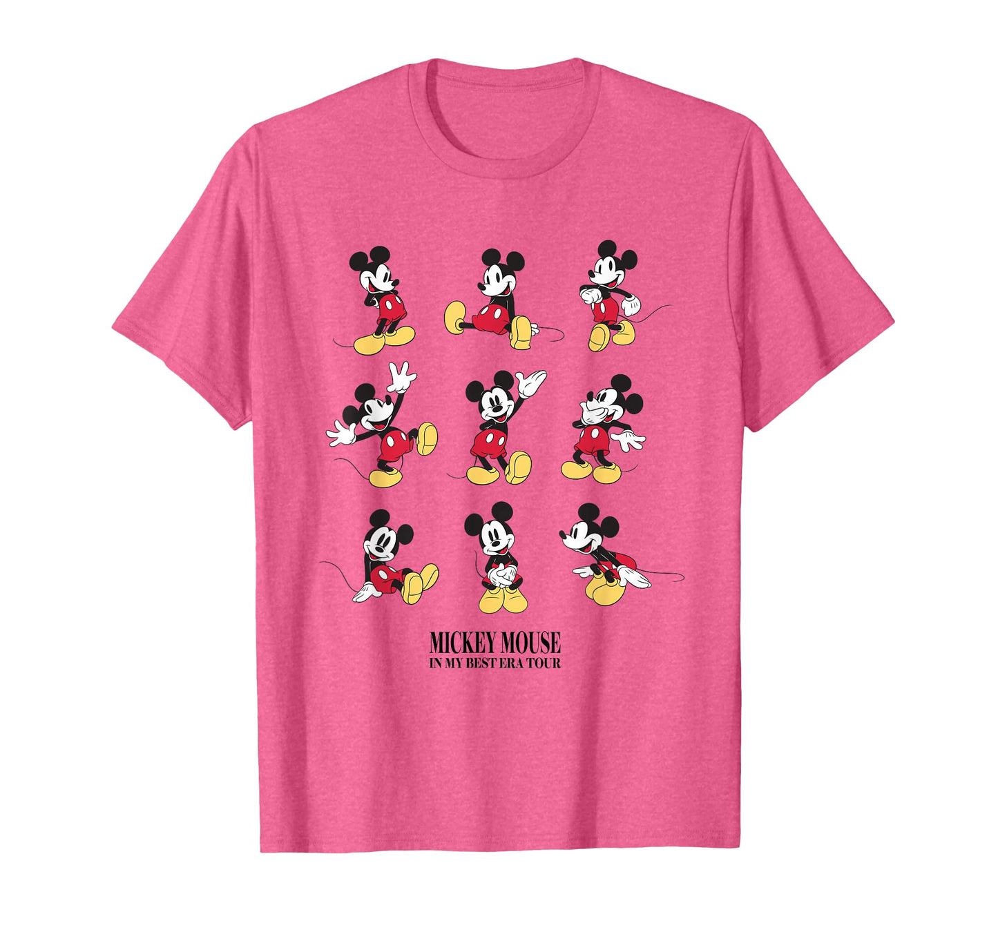 Disney Mickey Mouse and Friends Classic Grid Poses T-Shirt