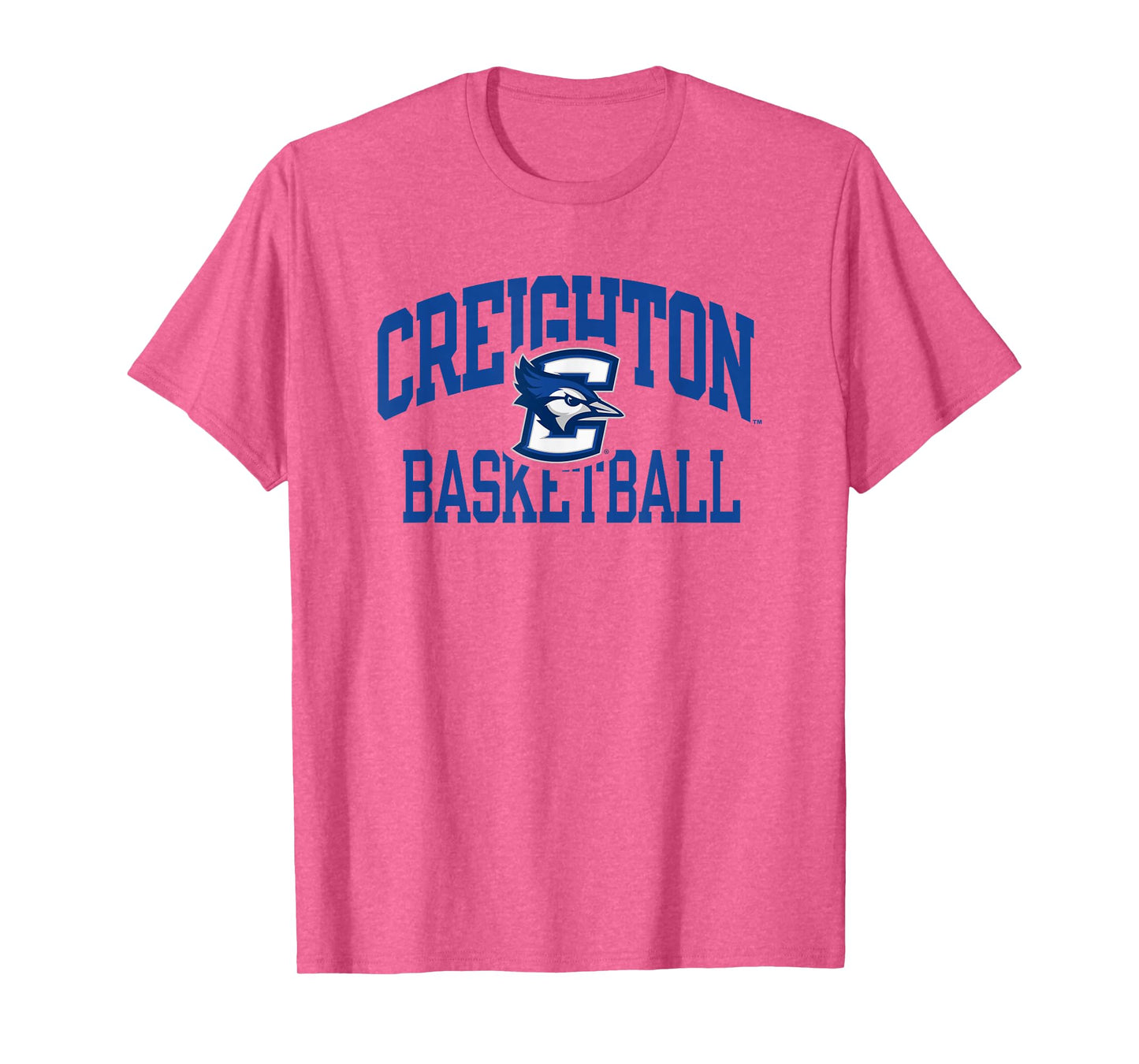 Creighton Bluejays Basketball Arch Gray Officially Licensed T-Shirt