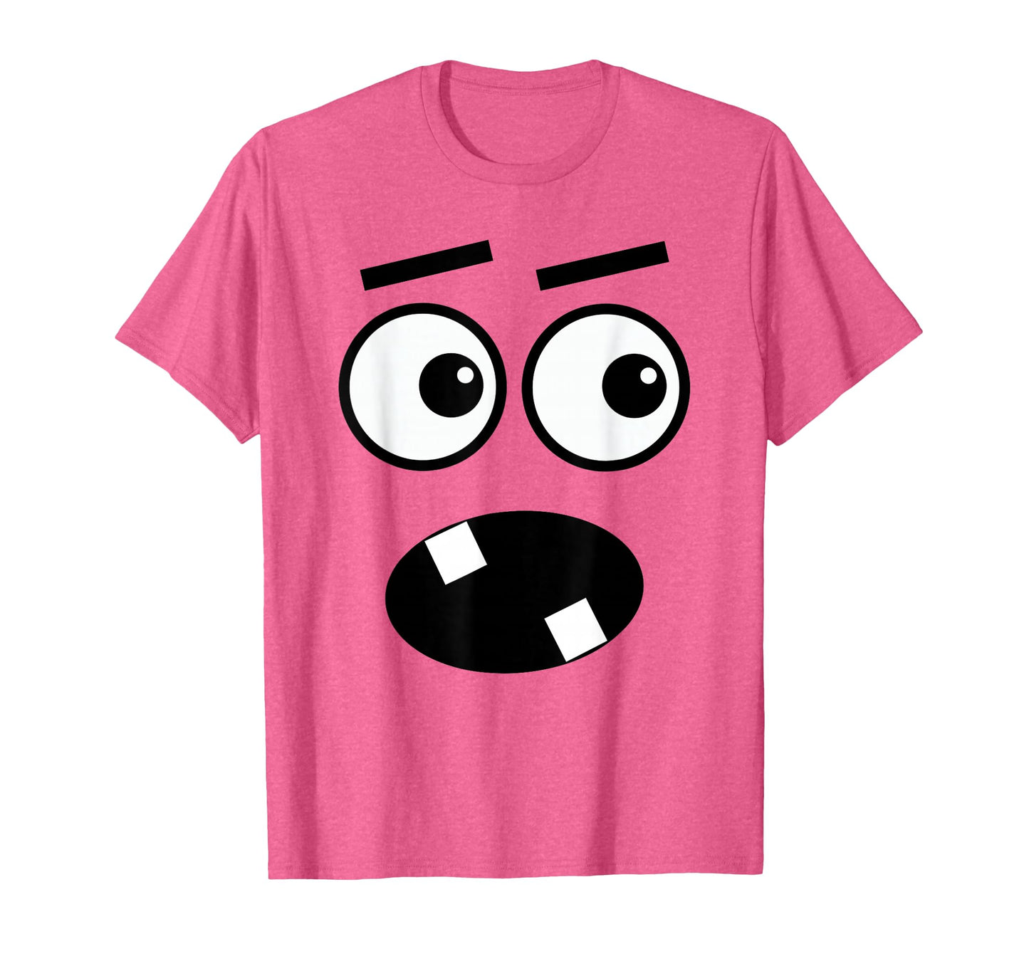 Funny Creepy Carrots Face Halloween Costume T-Shirt
